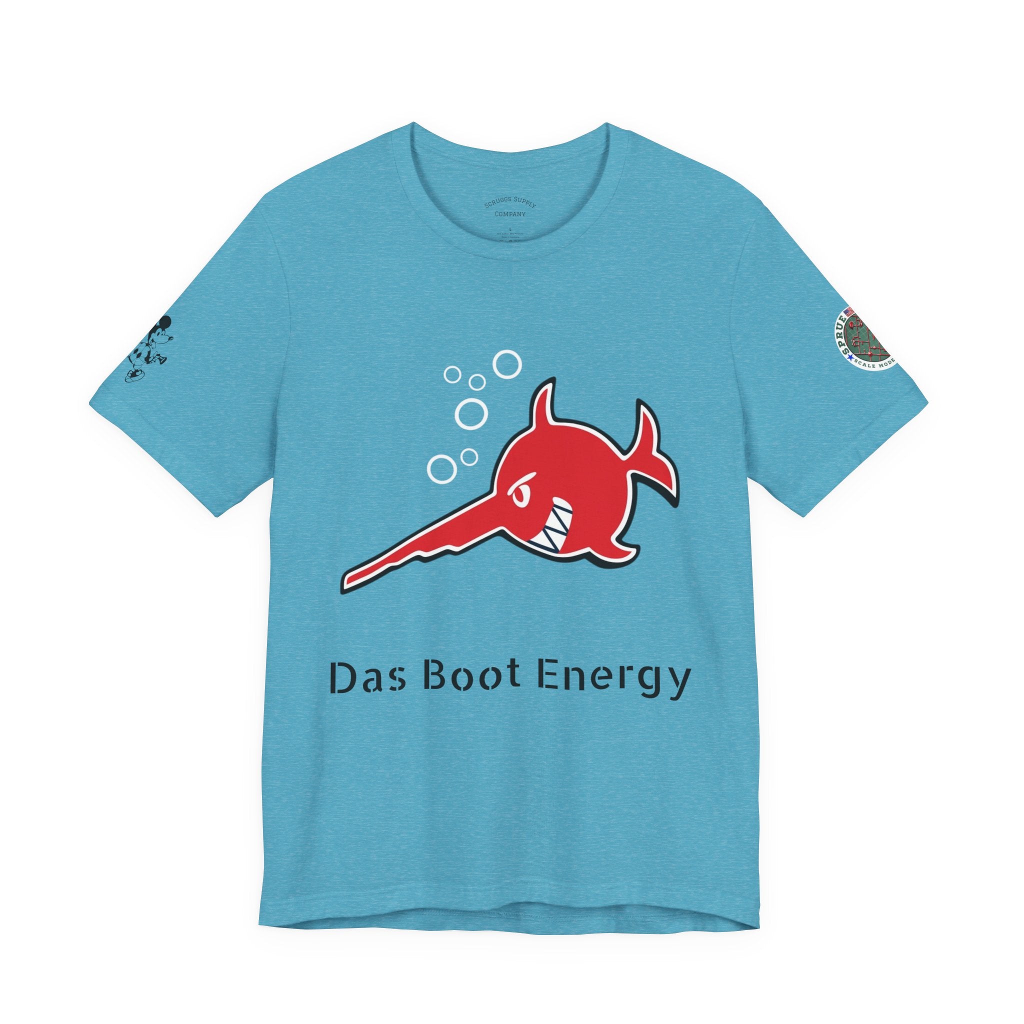 WWII Das Boot Energy T-Shirt | Sprue Crew Logo