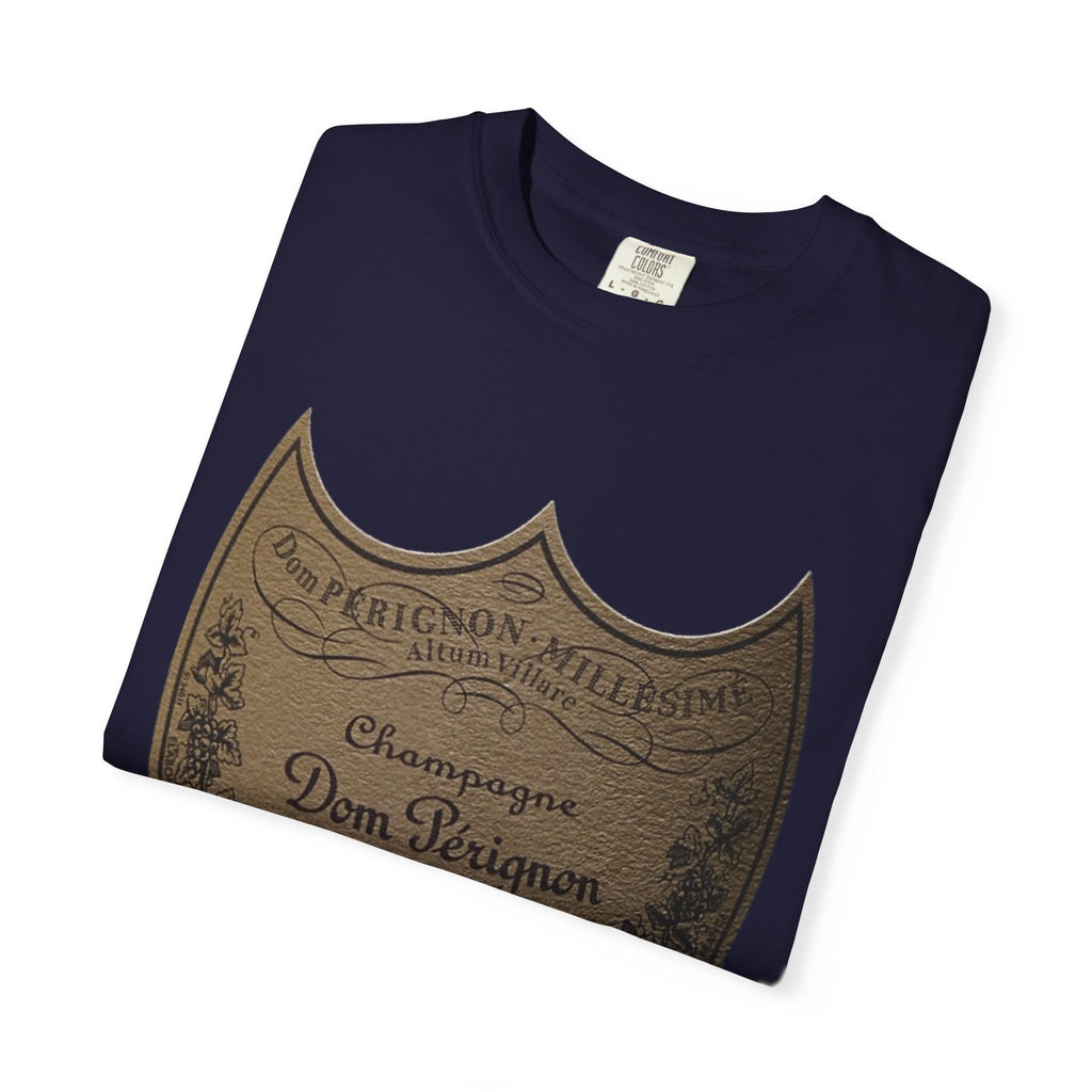 Vintage Champagne T-Shirt, Vintage Dom Pérignon Champagne Label T-Shirt, 2010 Edition