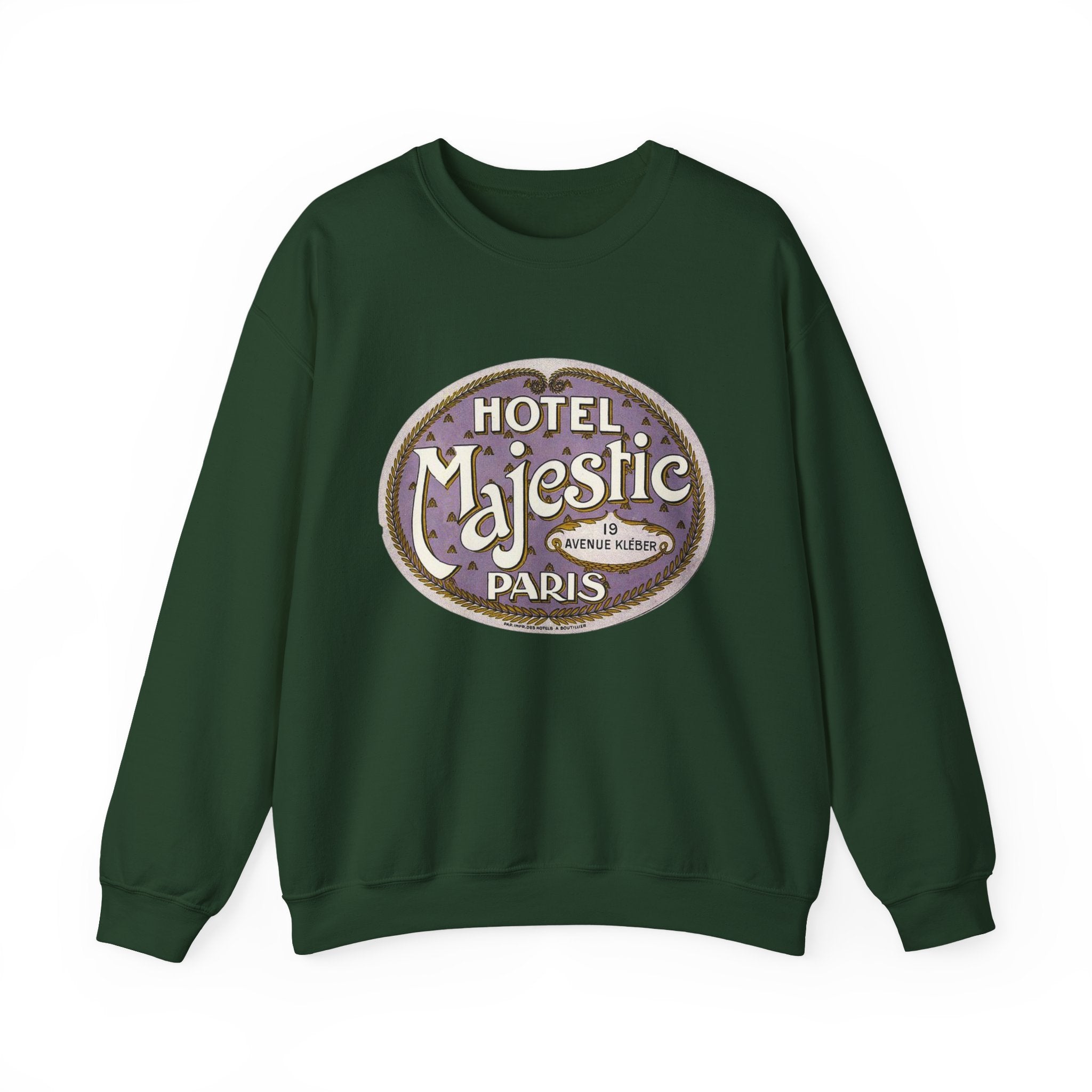 Paris Hotel Majestic Vintage Logo Sweatshirt