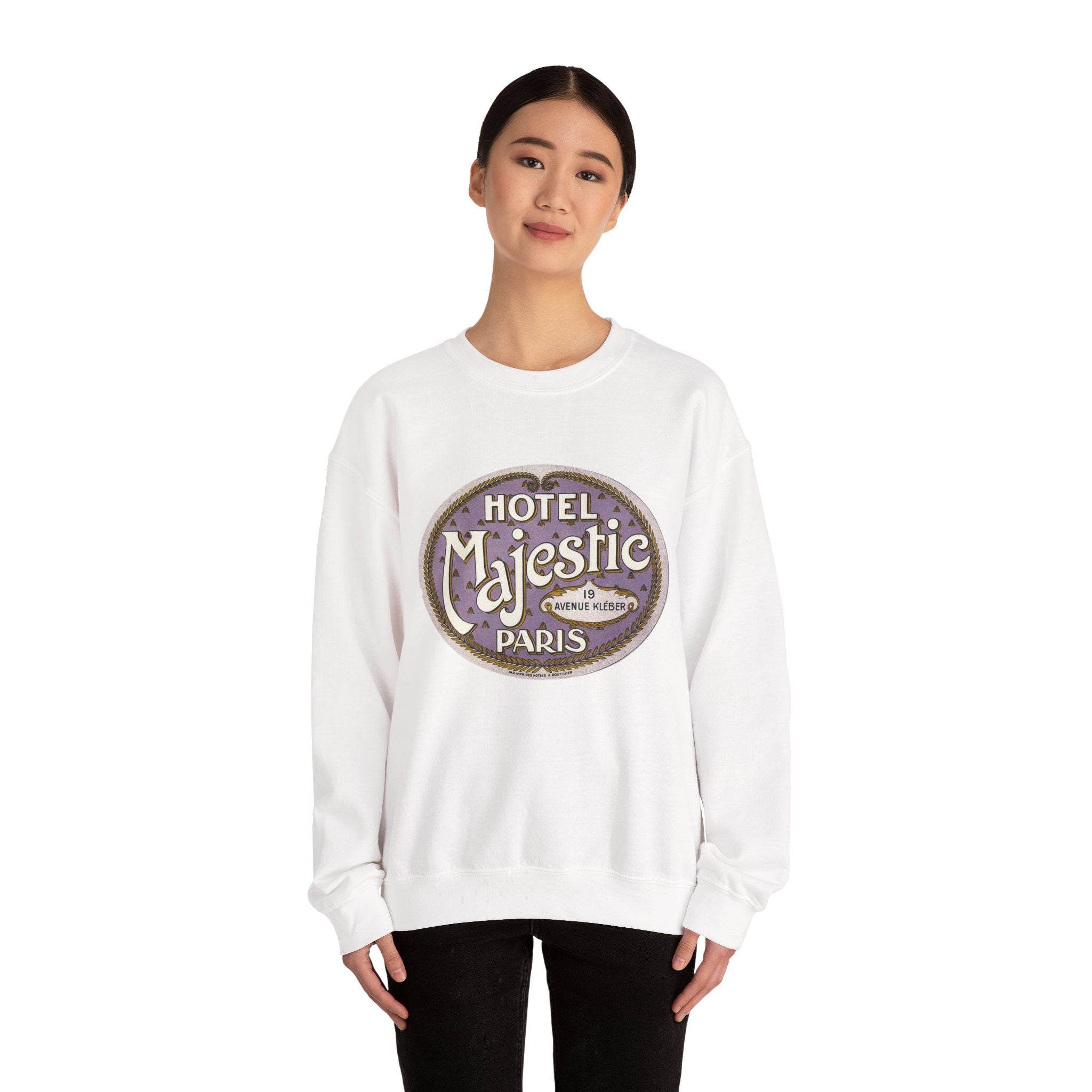 Paris Hotel Majestic Vintage Logo Sweatshirt