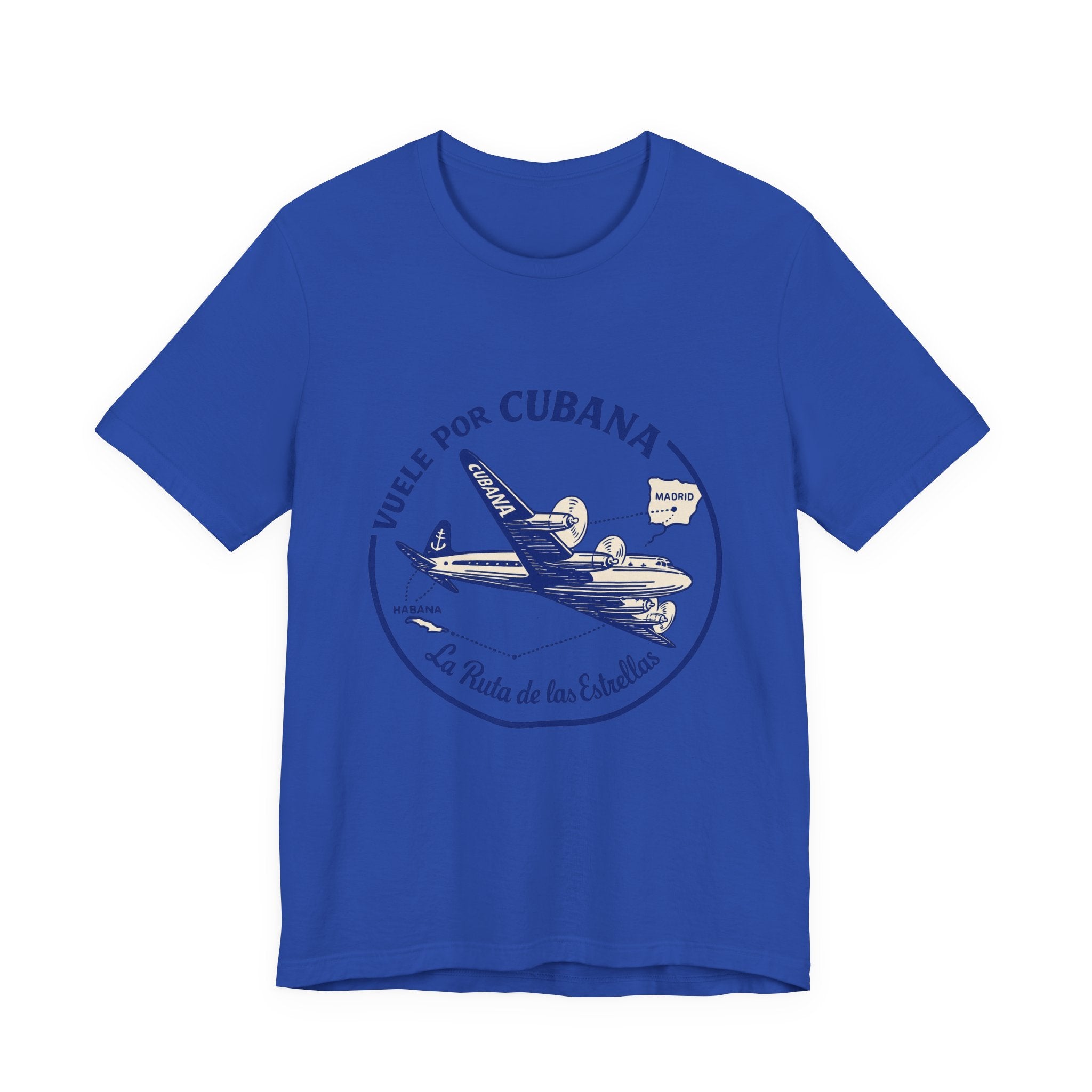 Vintage Cubana Travel, Vintage Jet Plane T-Shirt, Perfect Gift for Travelers, Vacation Outfit, Retro Aviation Style