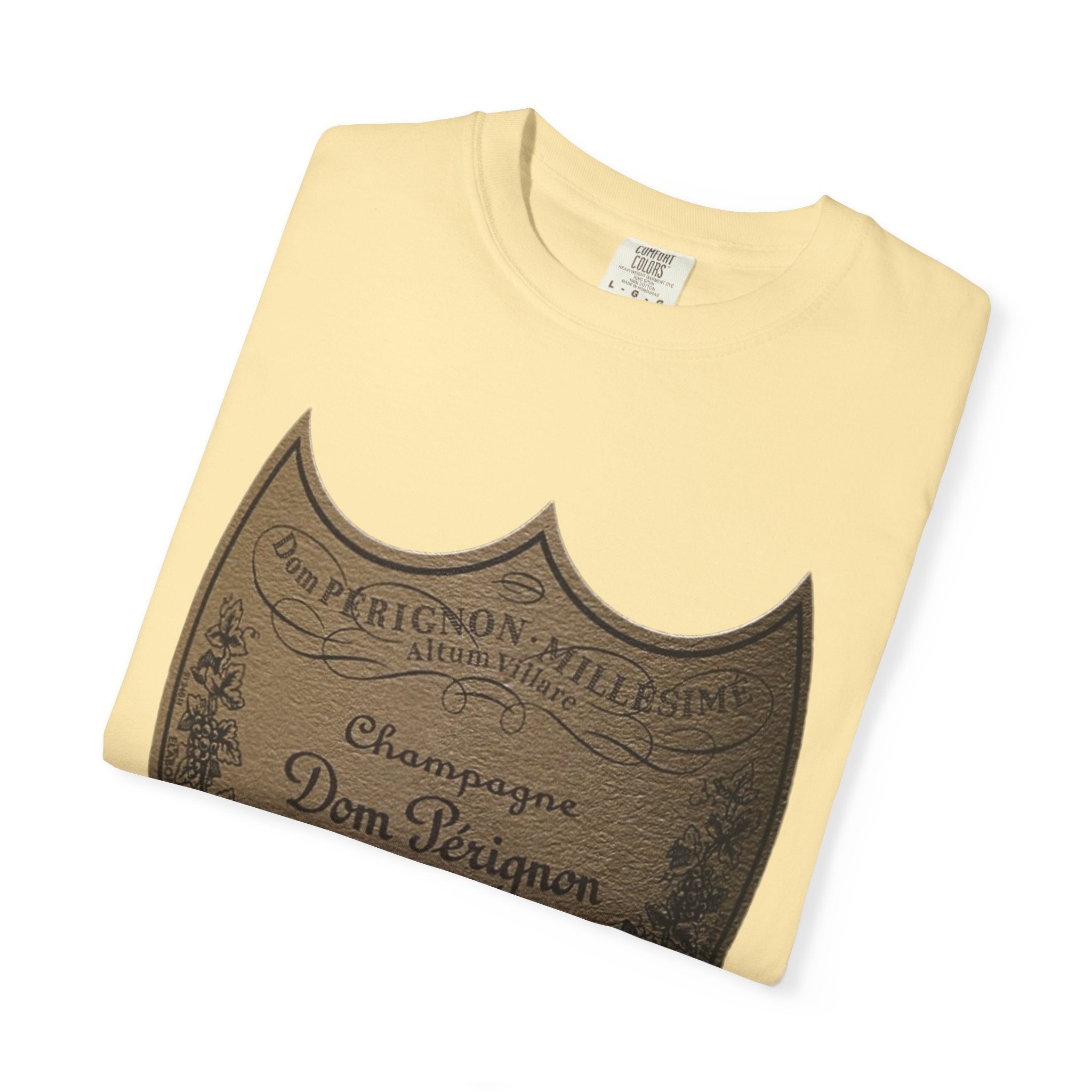 Vintage Champagne T-Shirt, Vintage Dom Pérignon Champagne Label T-Shirt, 2010 Edition
