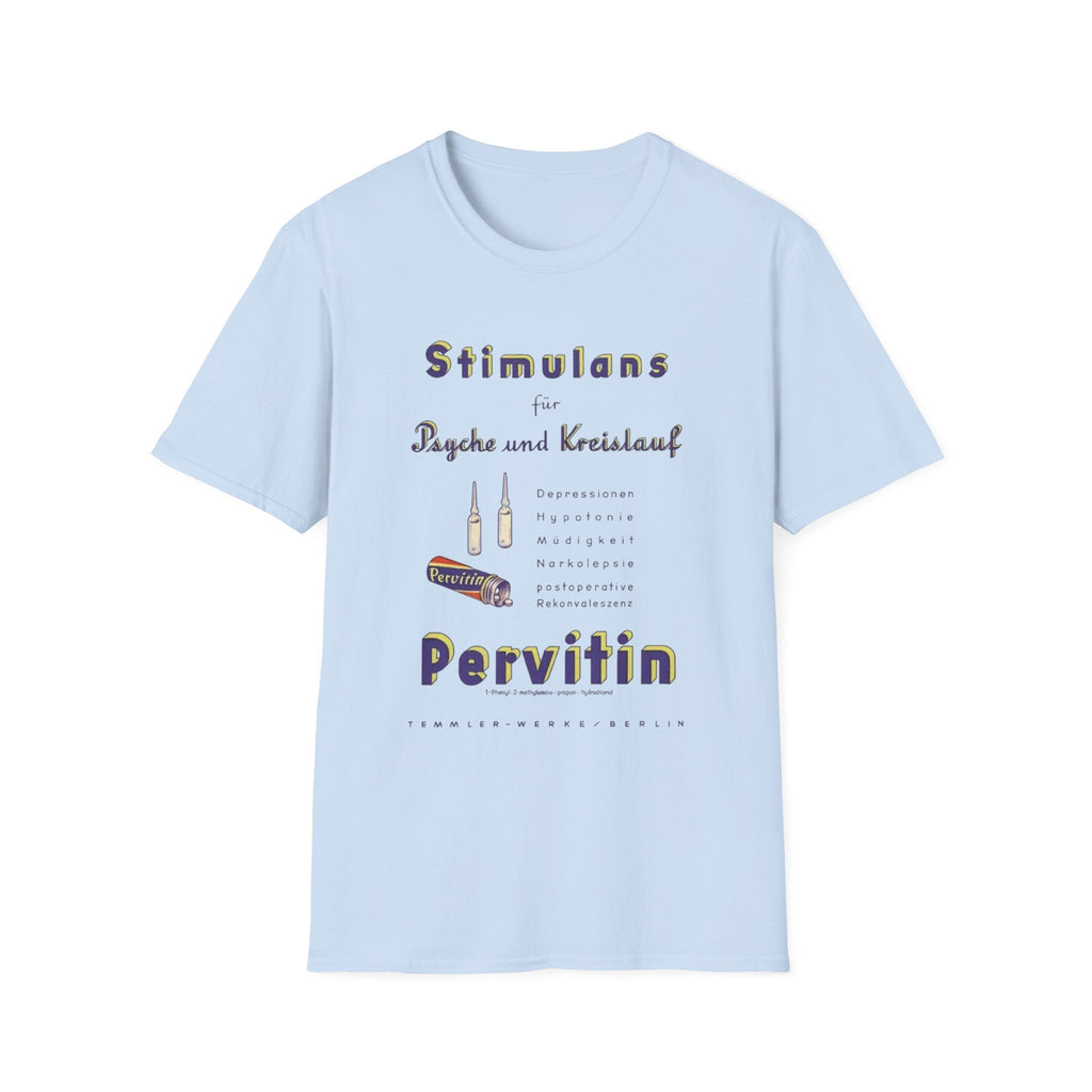 WW2 German Pervitin vintage pharmaceutical advertisement T-Shirt