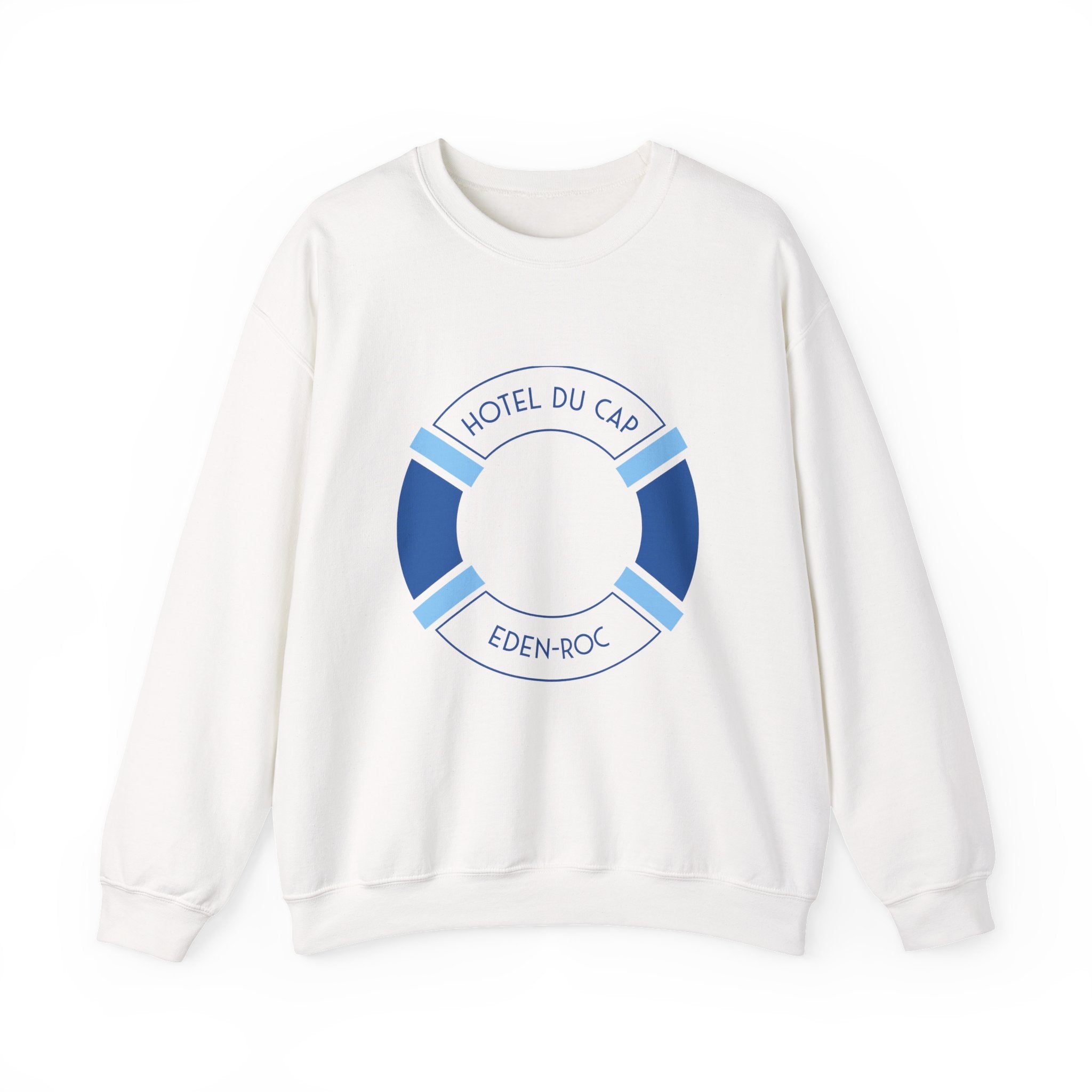 Hotel du Cap Eden-Roc Graphic Sweatshirt , French Riviera Resort Style