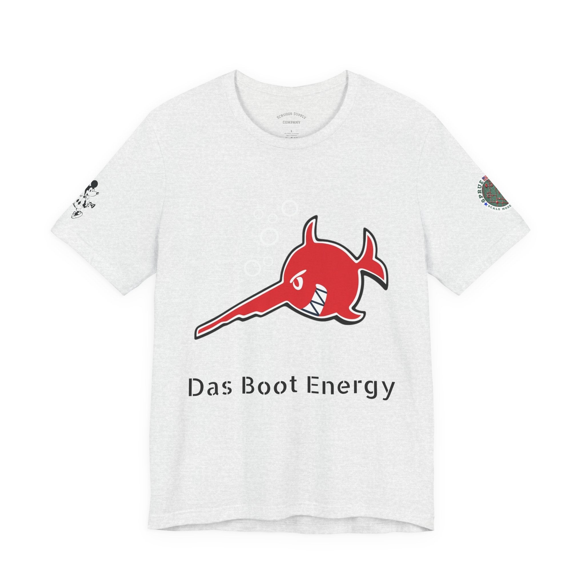 WWII Das Boot Energy T-Shirt | Sprue Crew Logo
