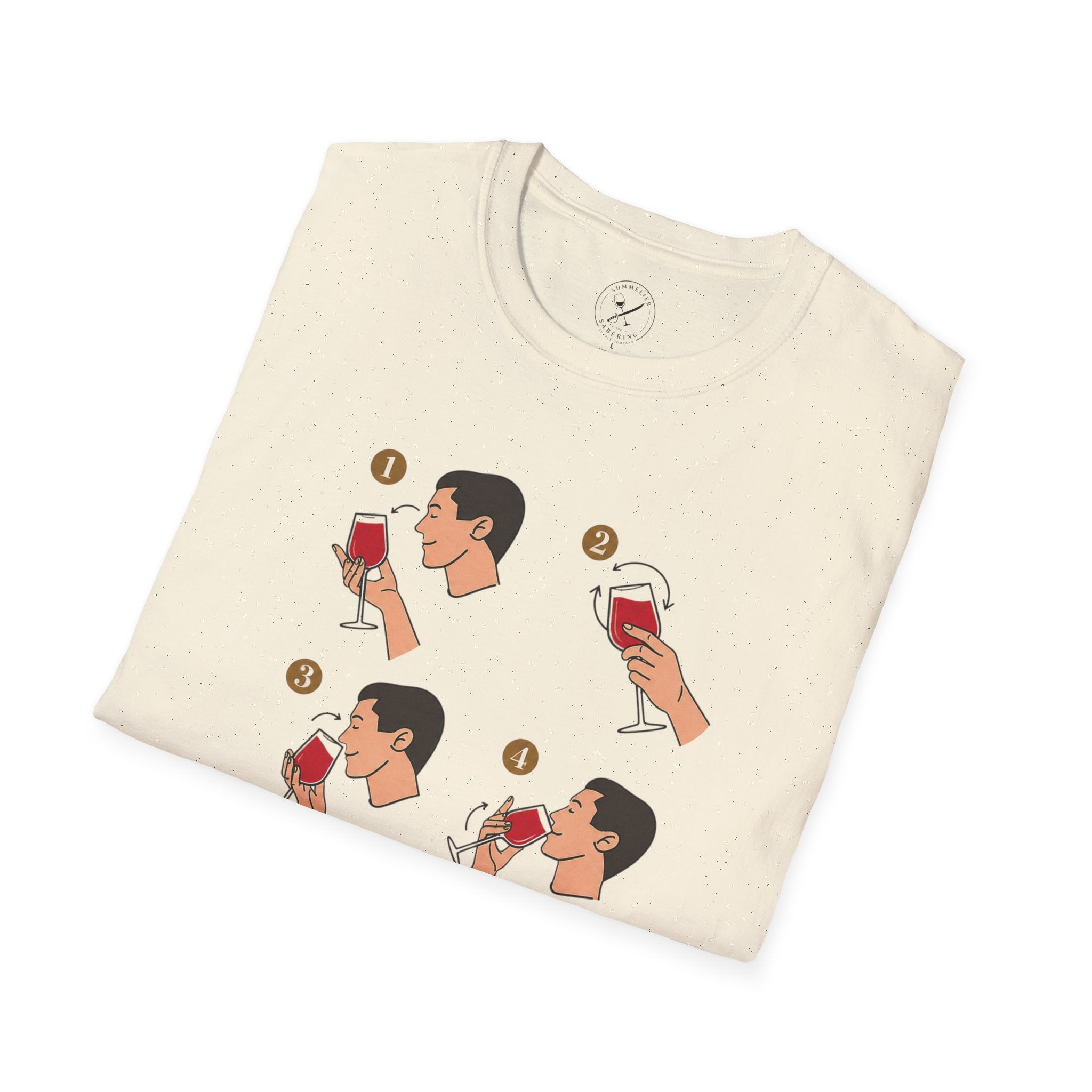 Wine Tasting  T-shirt | Découverte l'art de la dégustation T-Shirt | Wine Tasting Illustration