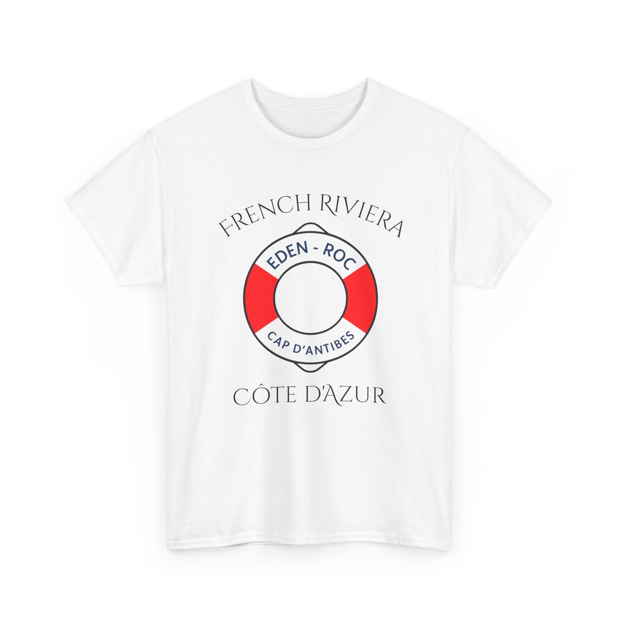 French Riviera Lifebuoy Tee | Eden-Roc Cap d'Antibes Côte d'Azur