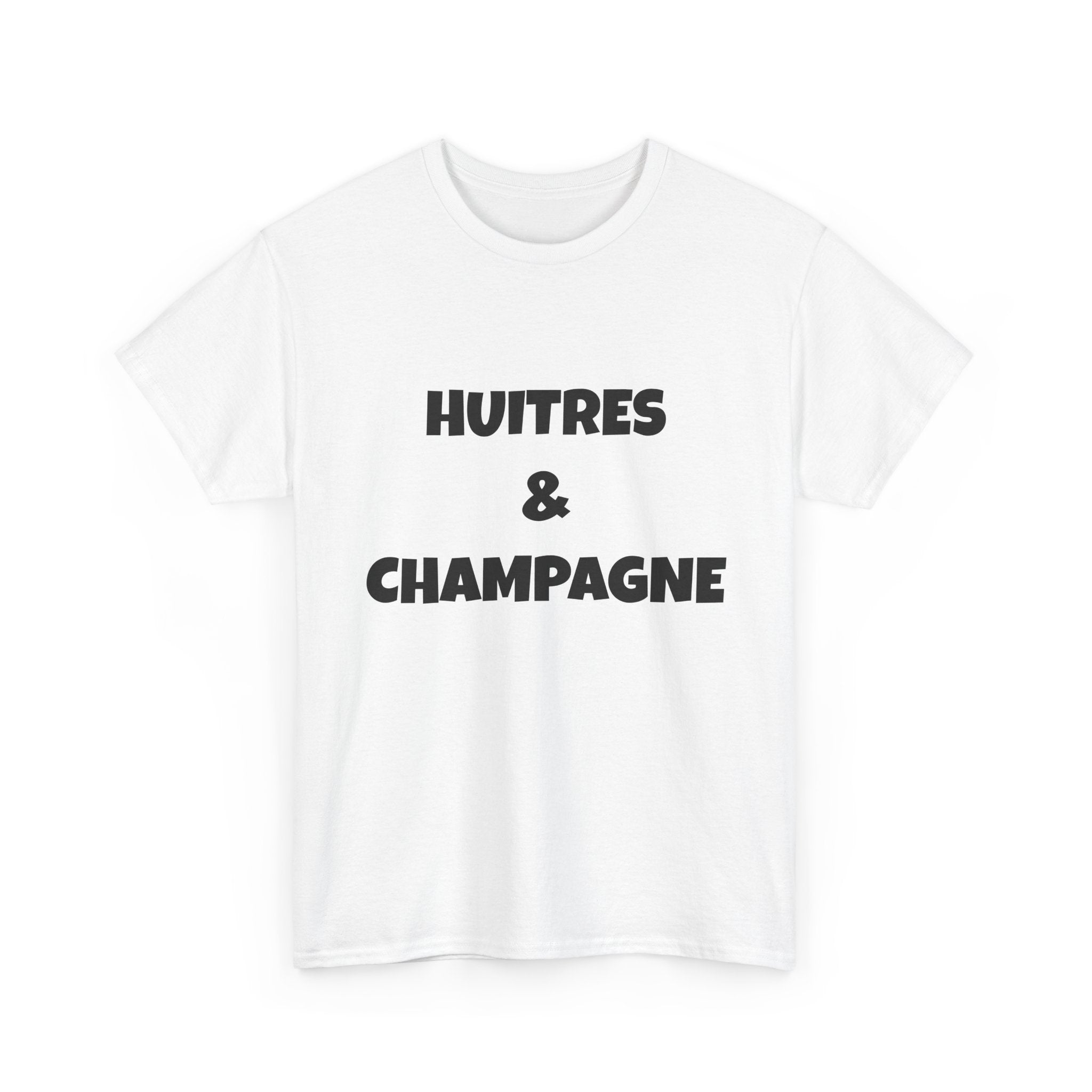 Huitres & Champagne T-shirt / French Champagne T-Shirt