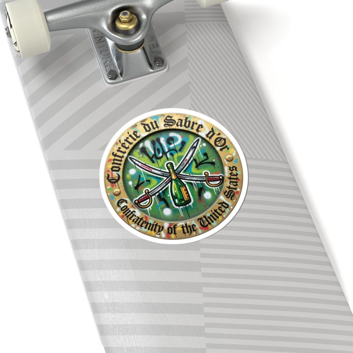 Graffiti Confrerie du Sabre d'Or Vinyl Sticker