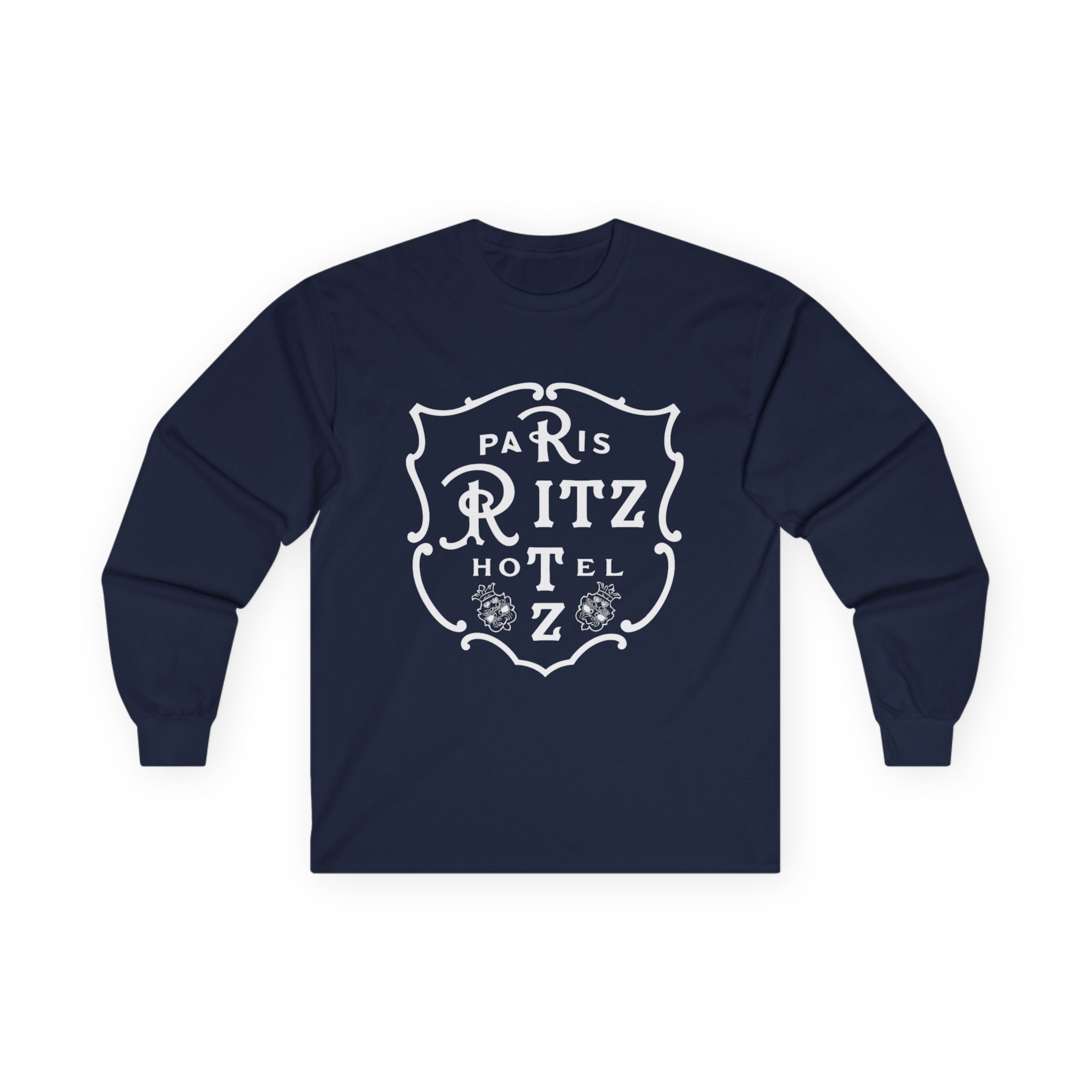 Paris Ritz Hotel crest Long Sleeve T-Shirt