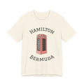 Retro Hamilton Bermuda Pink English Phone Booth