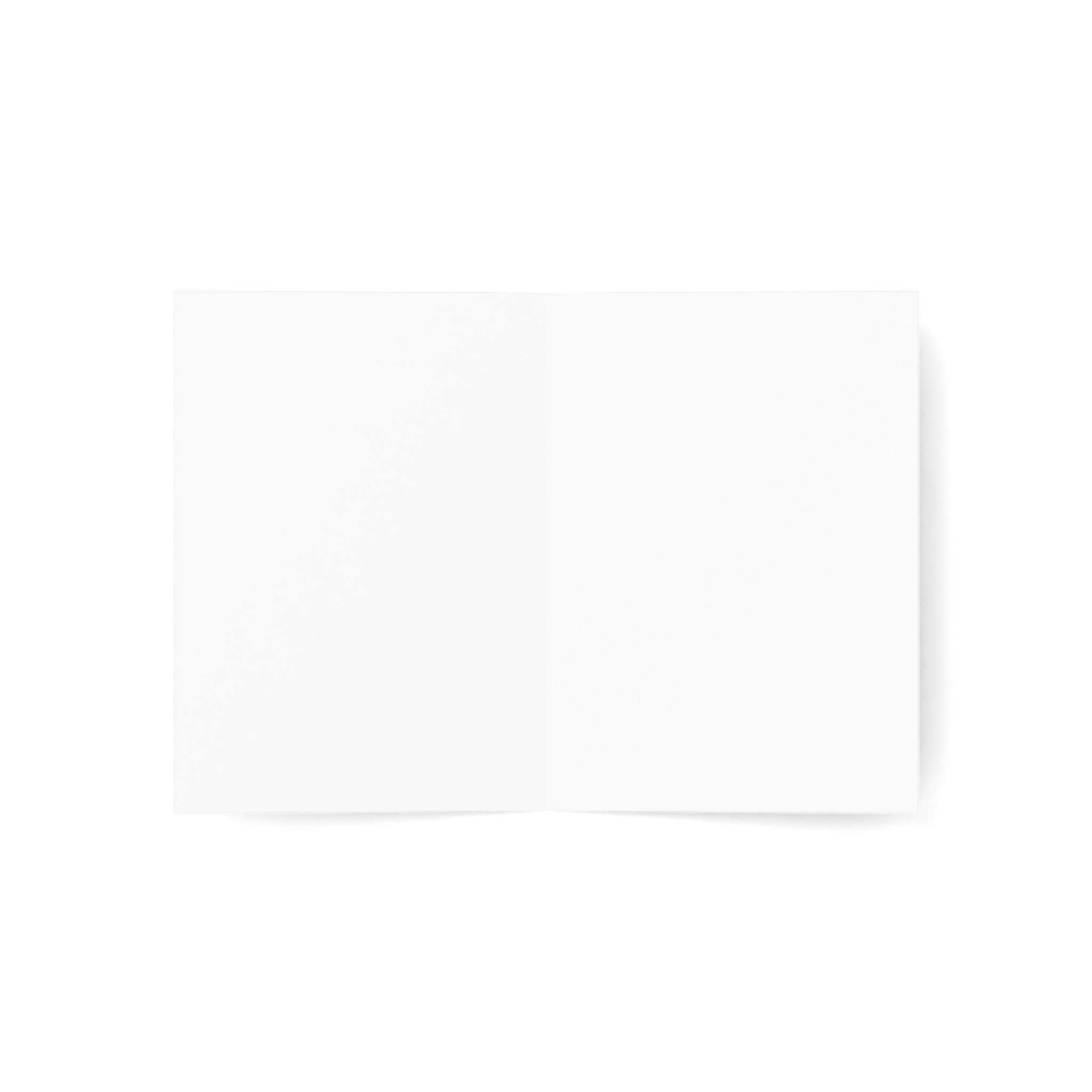 Vintage Champagne Advertisment Greeting Card | Blank Inside