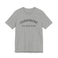 Champagne S'il Vous Plaît Tee | White Graphic T-Shirt