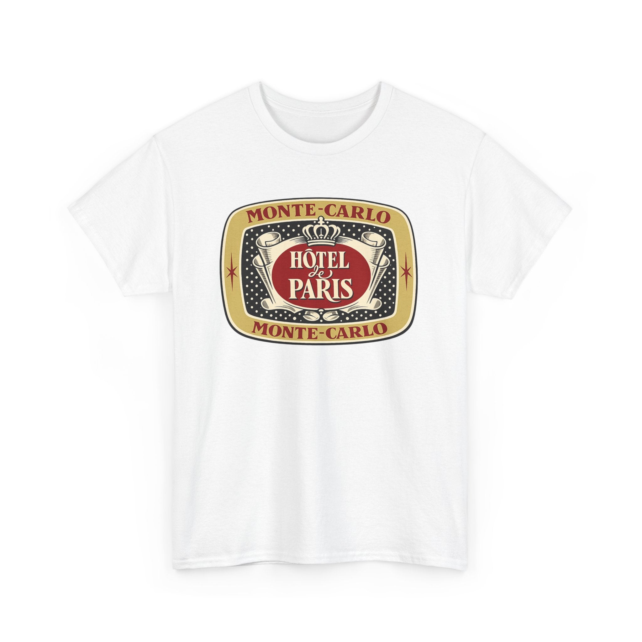 Vintage Paris Monte-Carlo Hotel  Logo T-Shirt