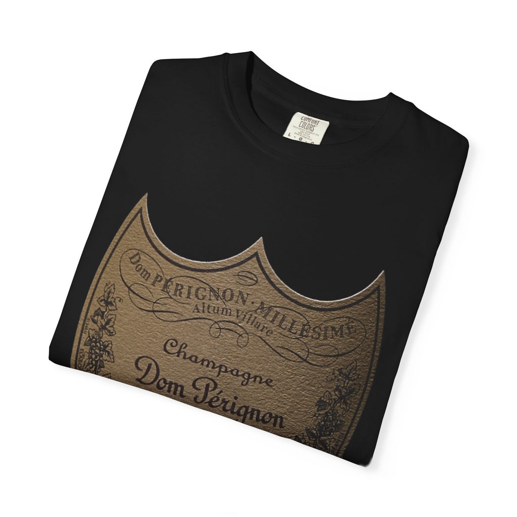 Vintage Champagne T-Shirt, Vintage Dom Pérignon Champagne Label T-Shirt, 2010 Edition