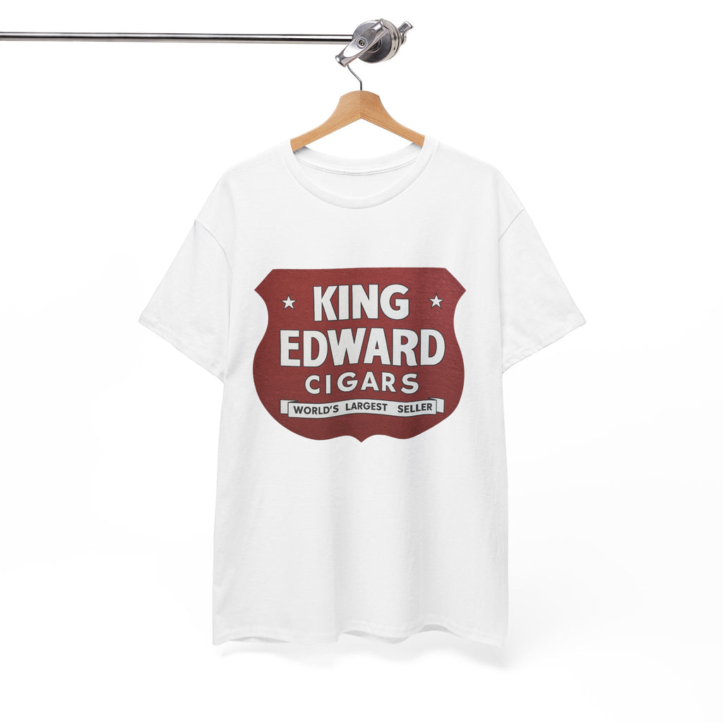 Vintage King Edward Cigars T-Shirt, Vintage Wall Art Cullman Alabama
