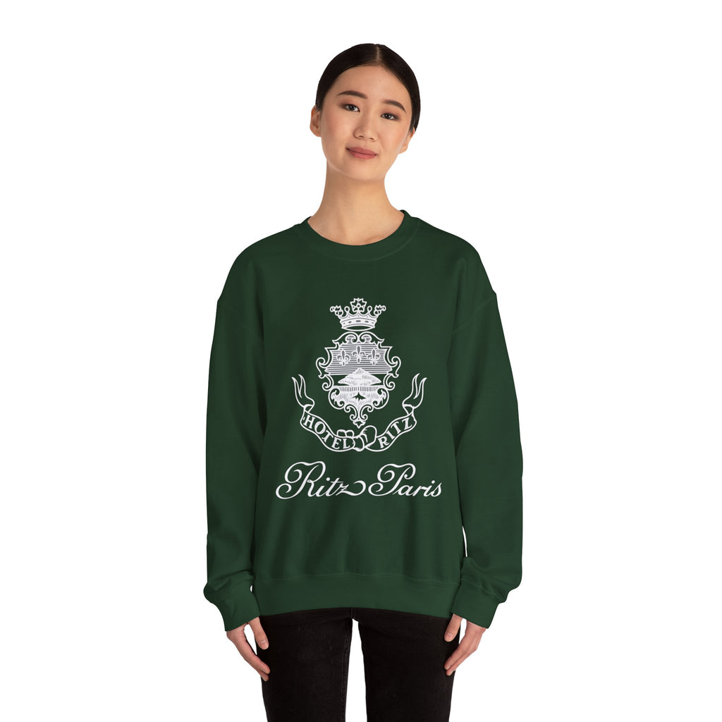 Ritz Paris Sweatshirt with Vintage Crest Logo