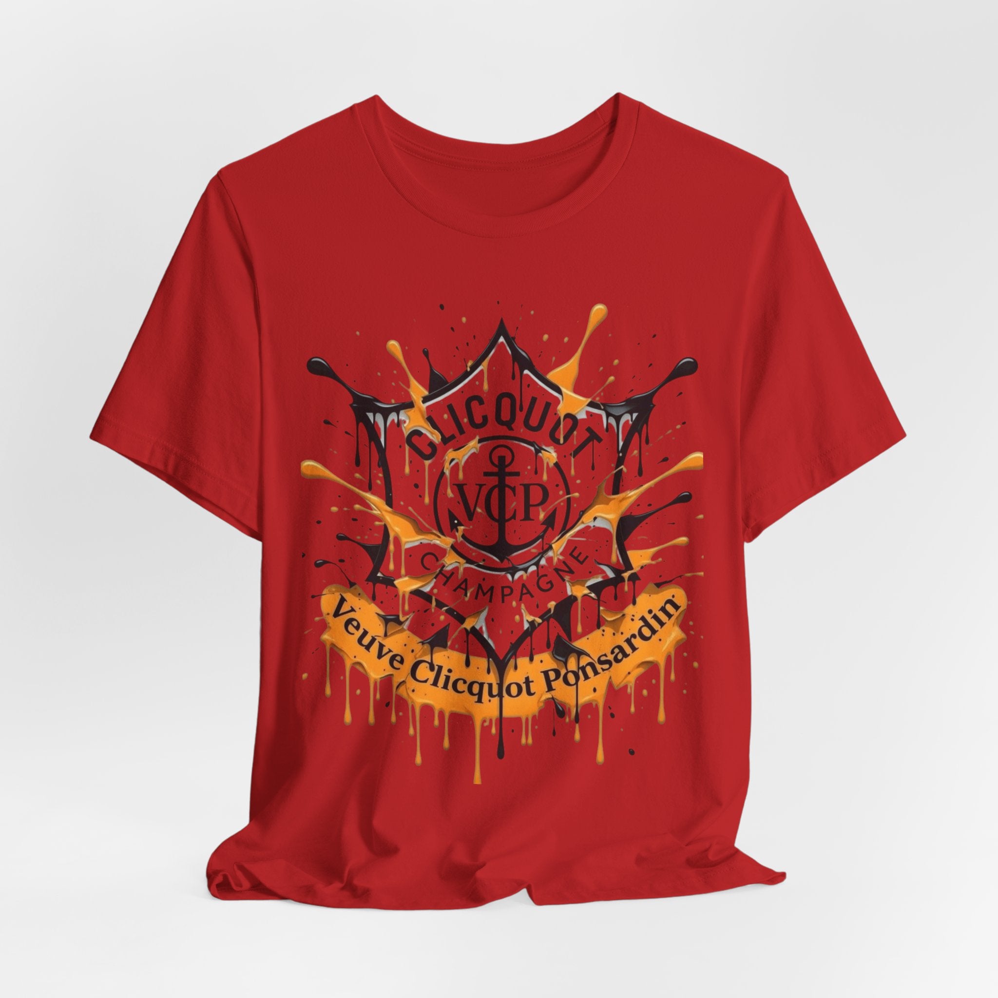 Street Art Veuve Clicquot Champagne T-Shirt