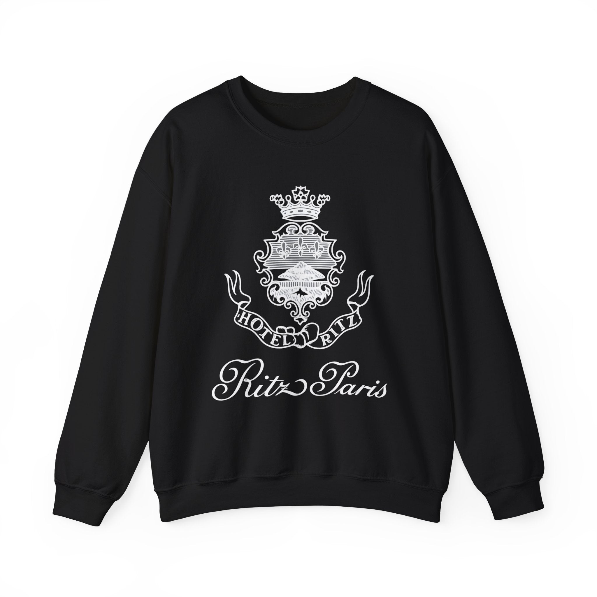 Ritz Paris Sweatshirt with Vintage Crest Logo
