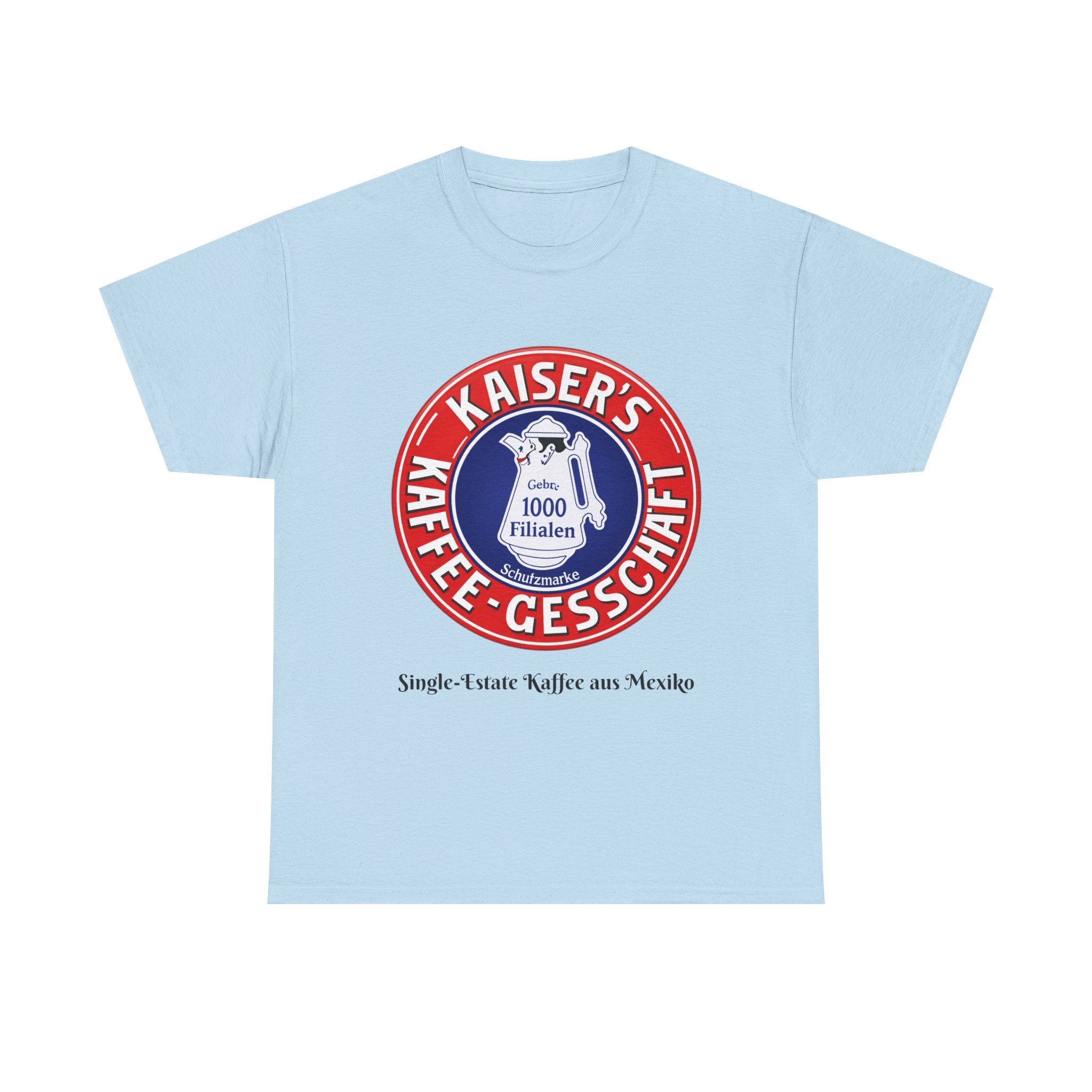 WWII German Kaiser's Kaffee-Geschäft logo T-Shirt | Vintage German Coffee Badge T-Shirt