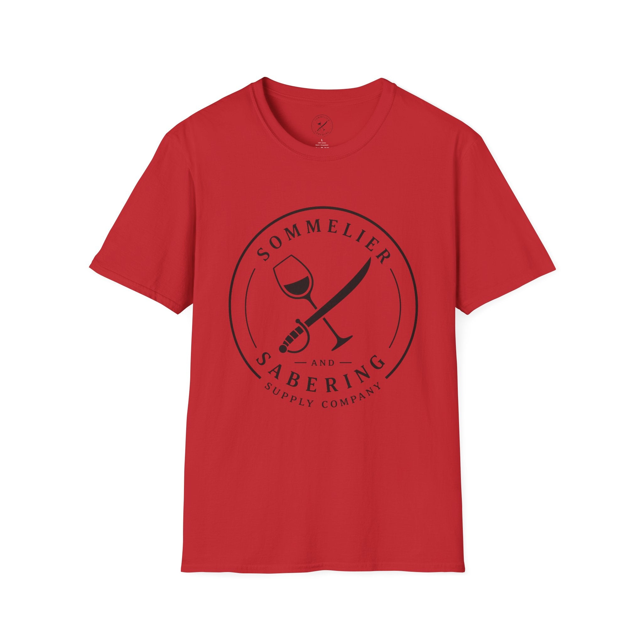 Sommelier and Sabering logo T-Shirt