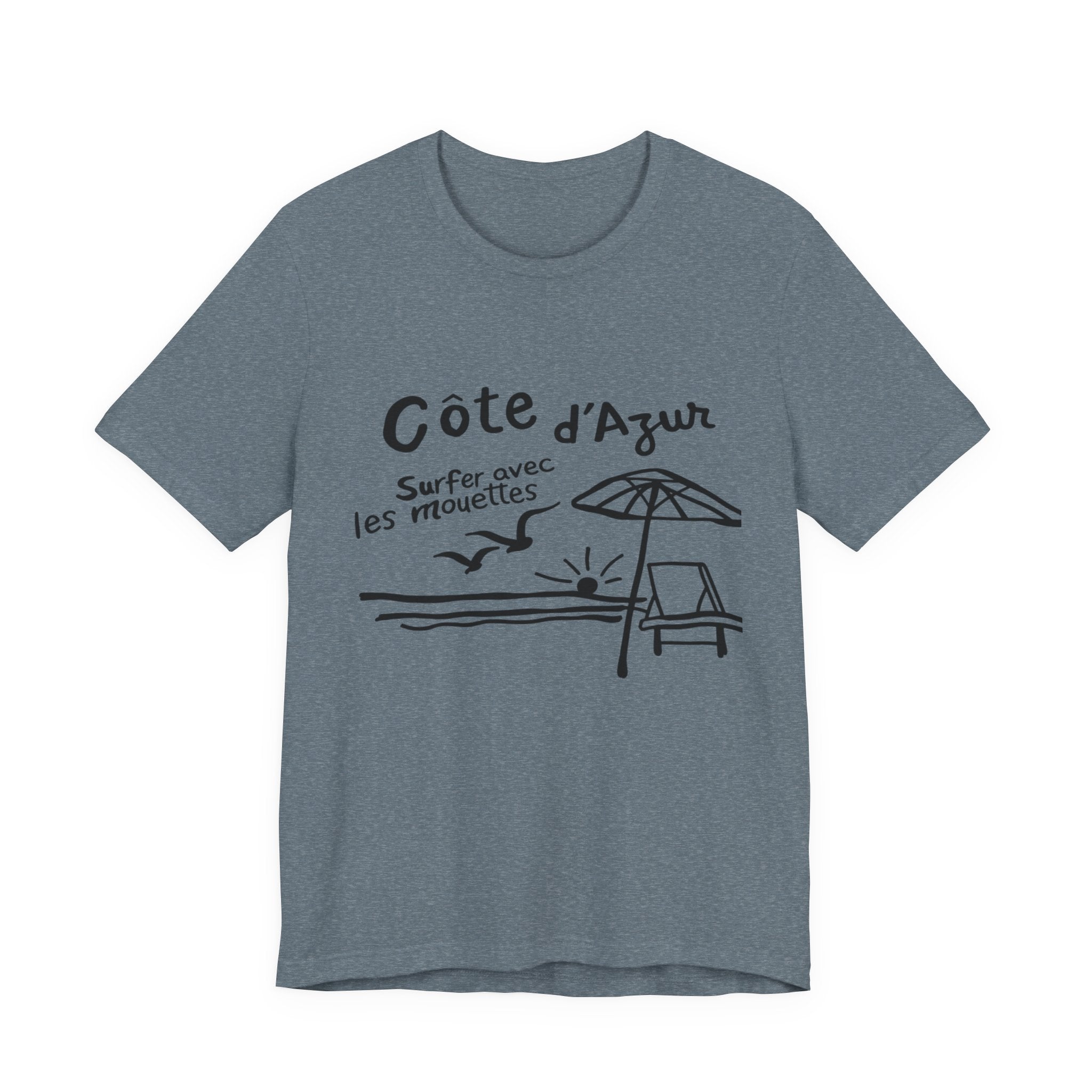 Côte d'Azur Beach French Riviera T-shirt