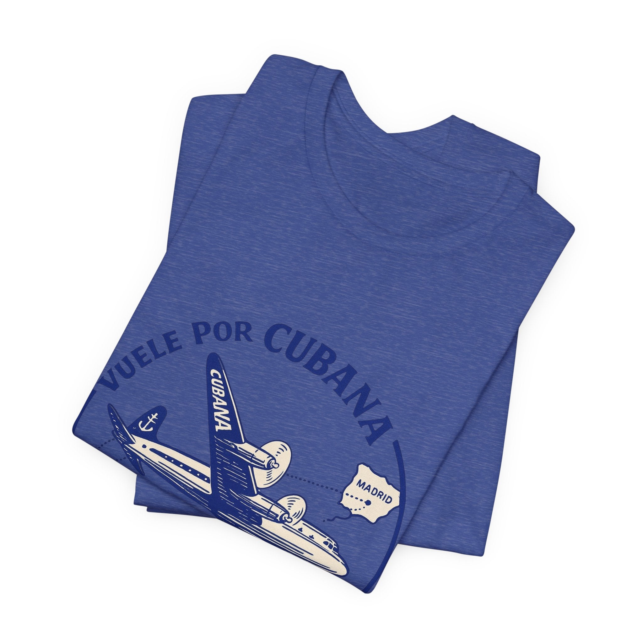 Vintage Cubana Travel, Vintage Jet Plane T-Shirt, Perfect Gift for Travelers, Vacation Outfit, Retro Aviation Style