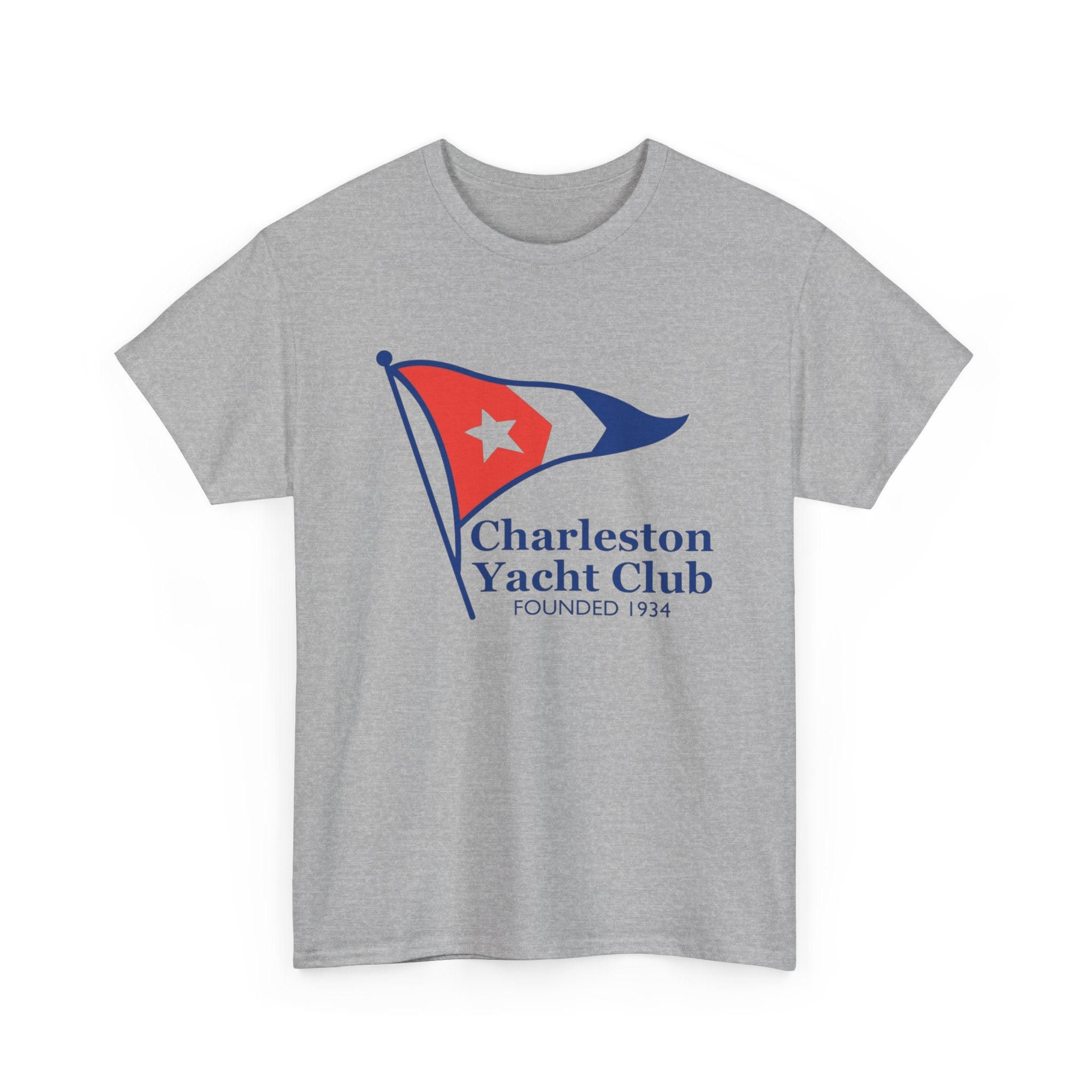 Charleston Yacht Club Flag Tee | Nautical Sailing Logo Shirt