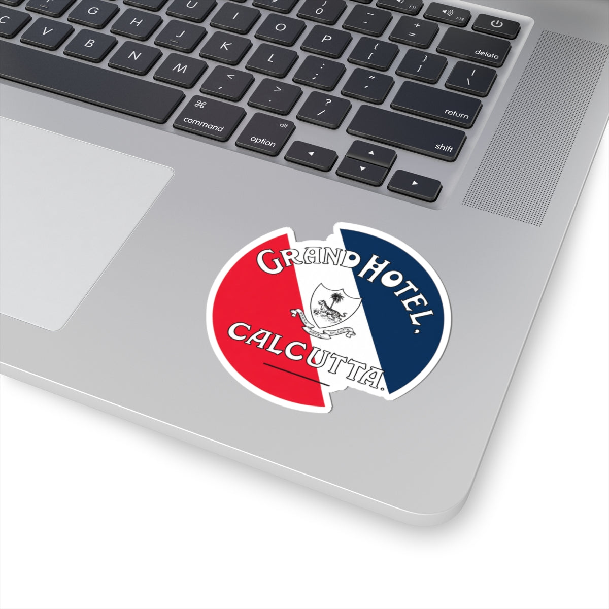 Grand Hotel Calcutta Vintage Travel Vinyl Sticker