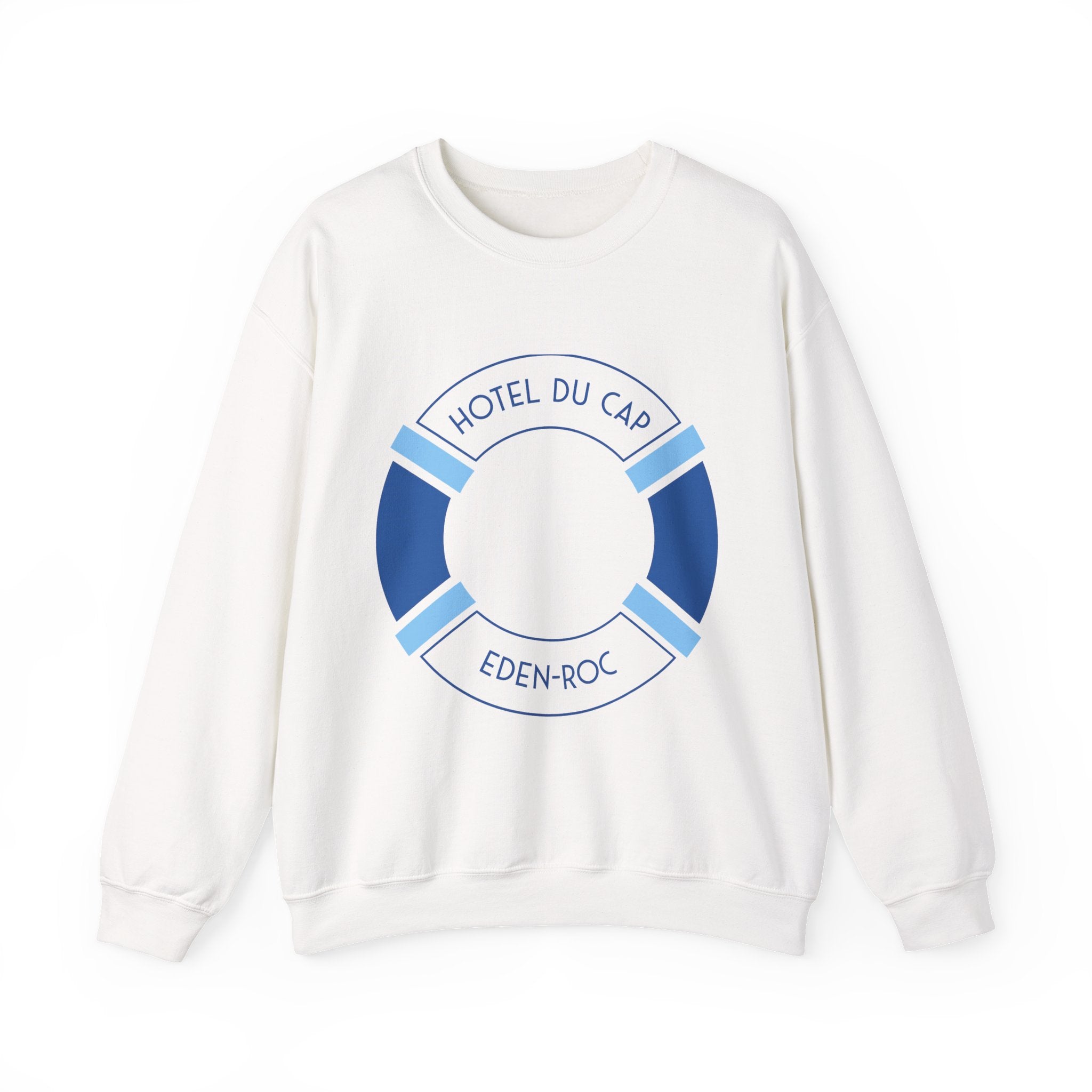 Hotel du Cap Eden-Roc Lifesaver Crewneck Sweatshirt | Nautical Resort Design