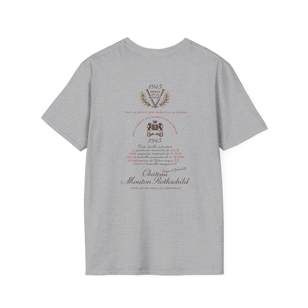 Historic 1945 Chateau Mouton - Rothschild Label T-Shirt