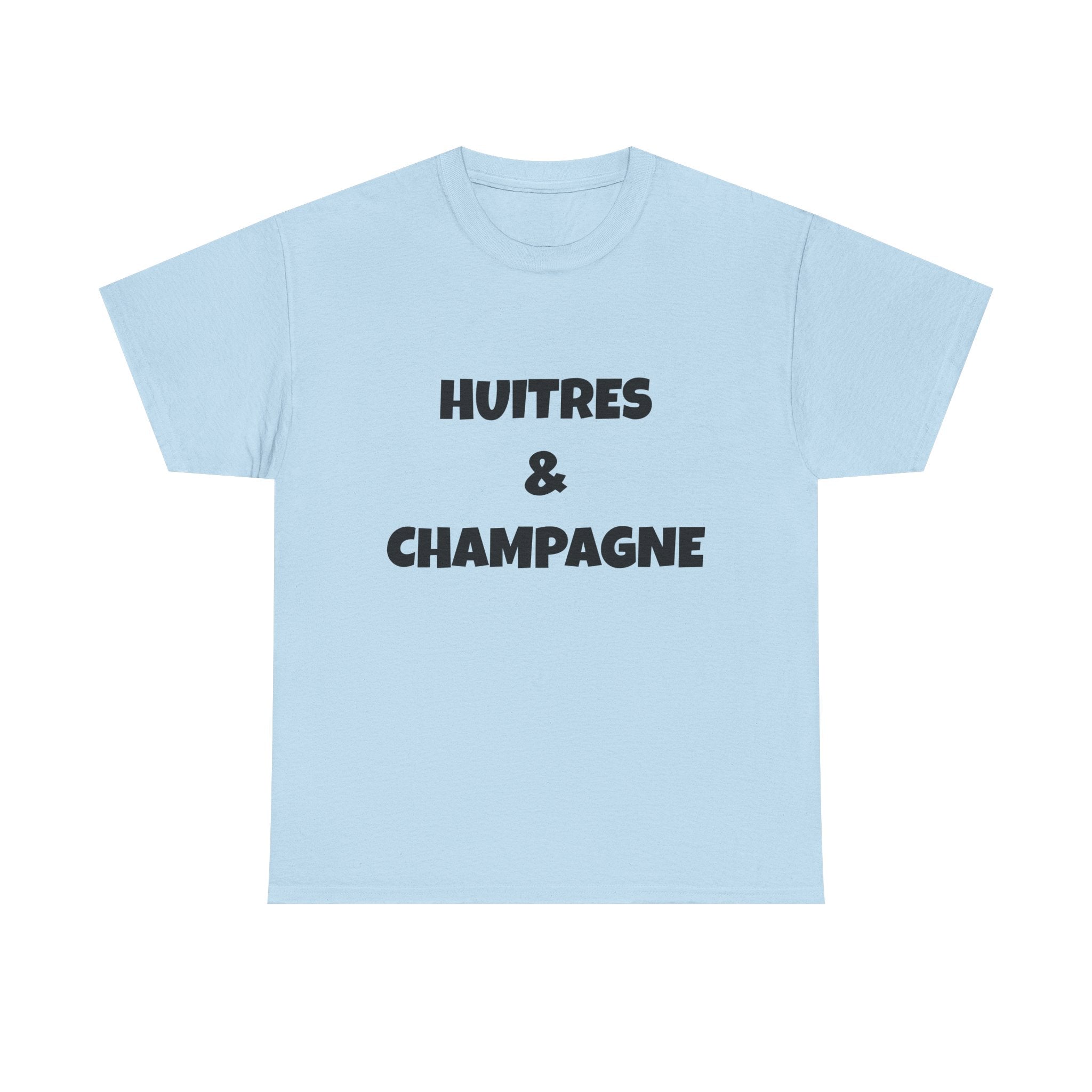Huitres & Champagne T-shirt / French Champagne T-Shirt