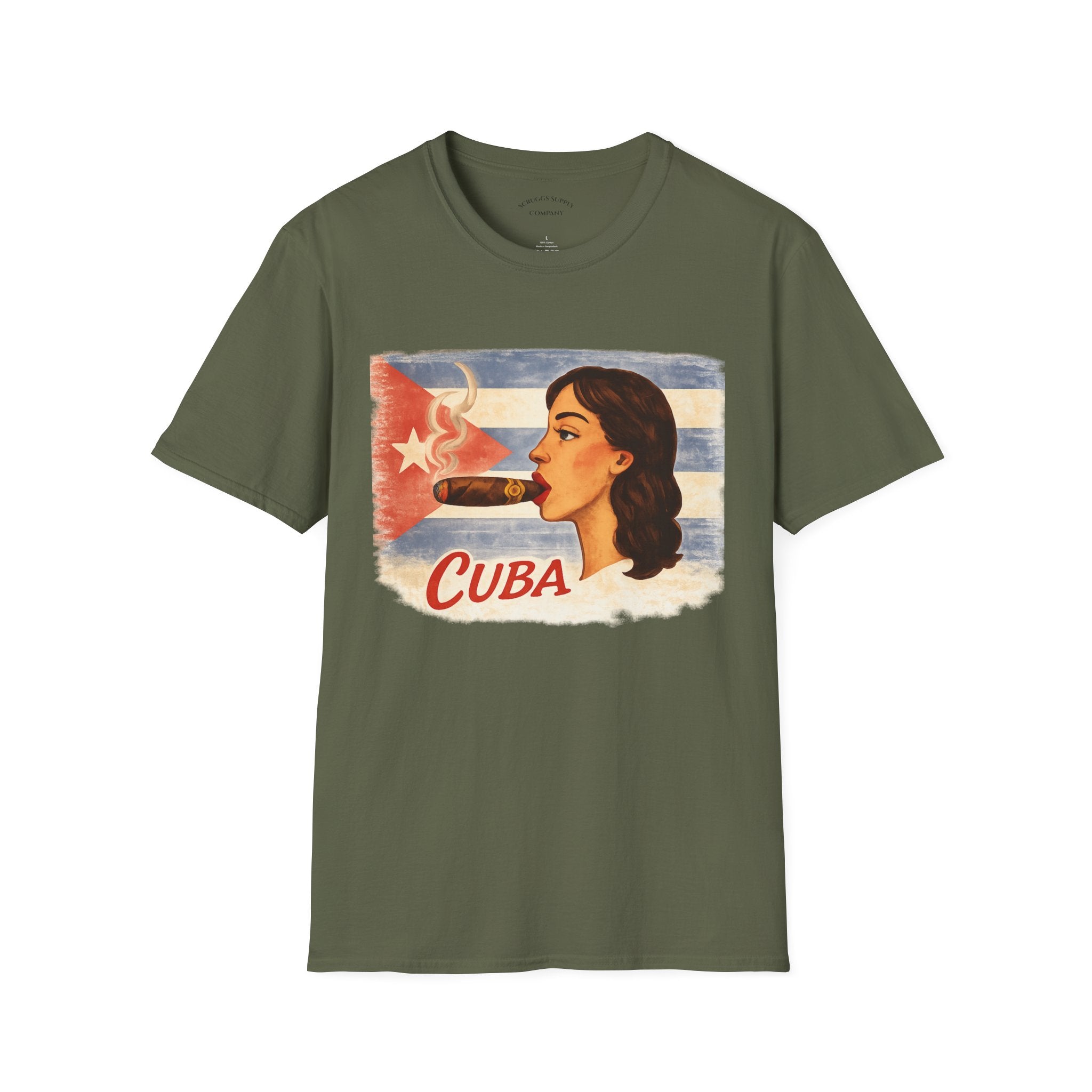 Retro Cuba Vintage Cigar T-Shirt