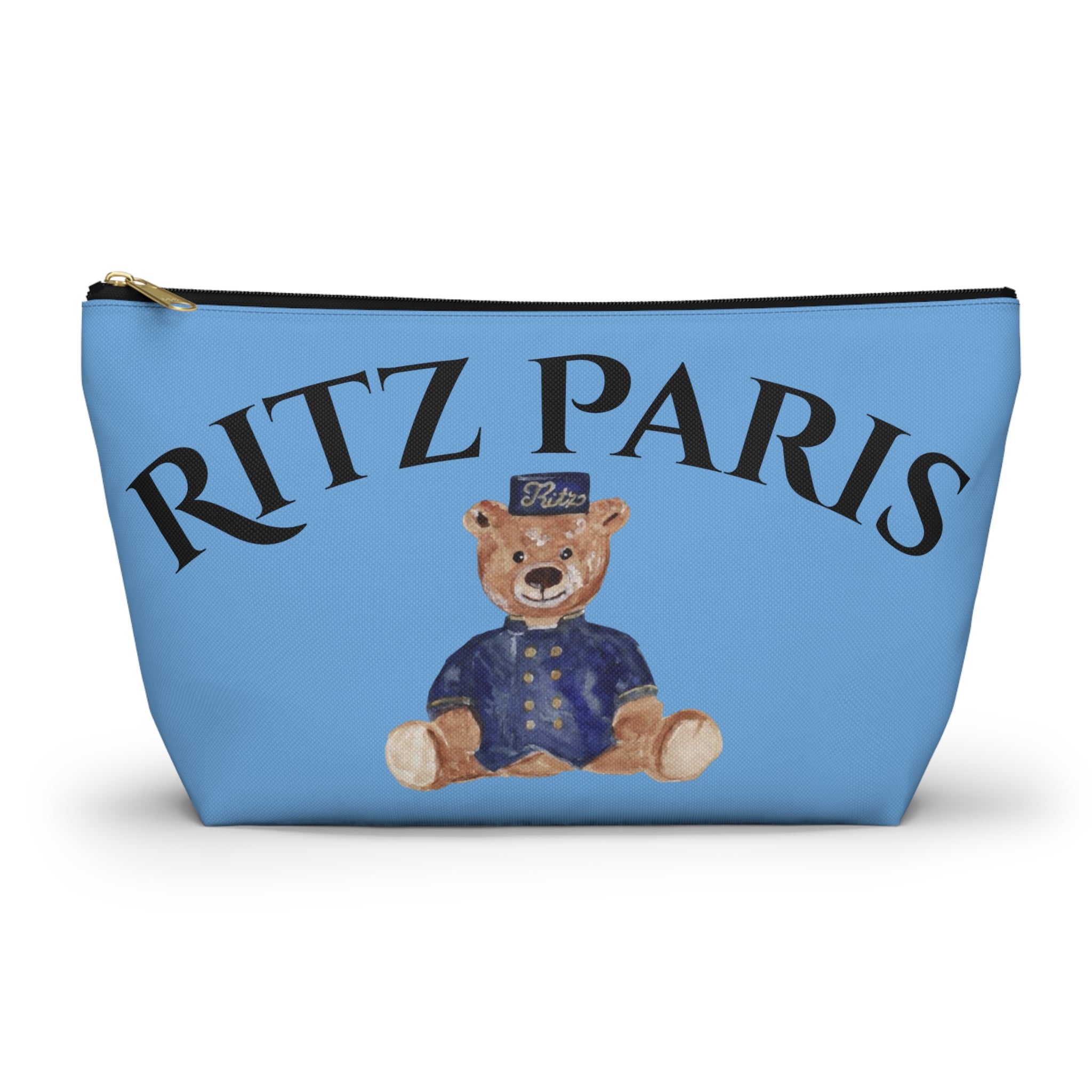 Ritz Paris Teddy Bear Accessory Pouch | Place Vendôme Cosmetic Bag