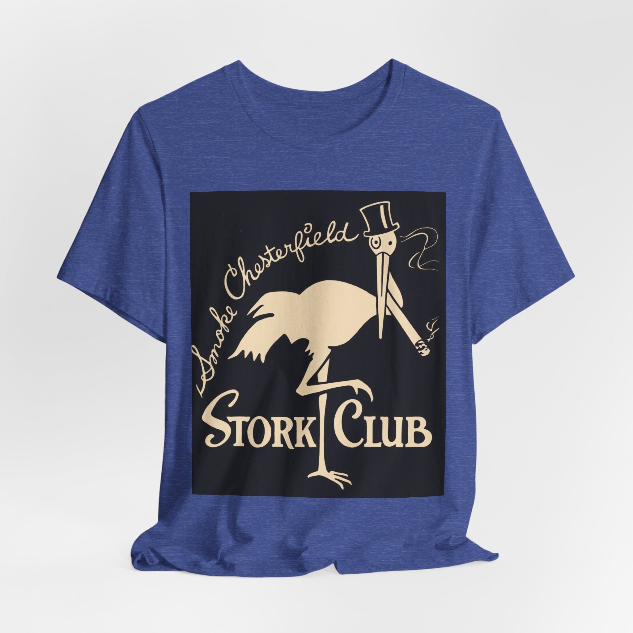 Stork Club NYC with Chesterfield vintage stork logo