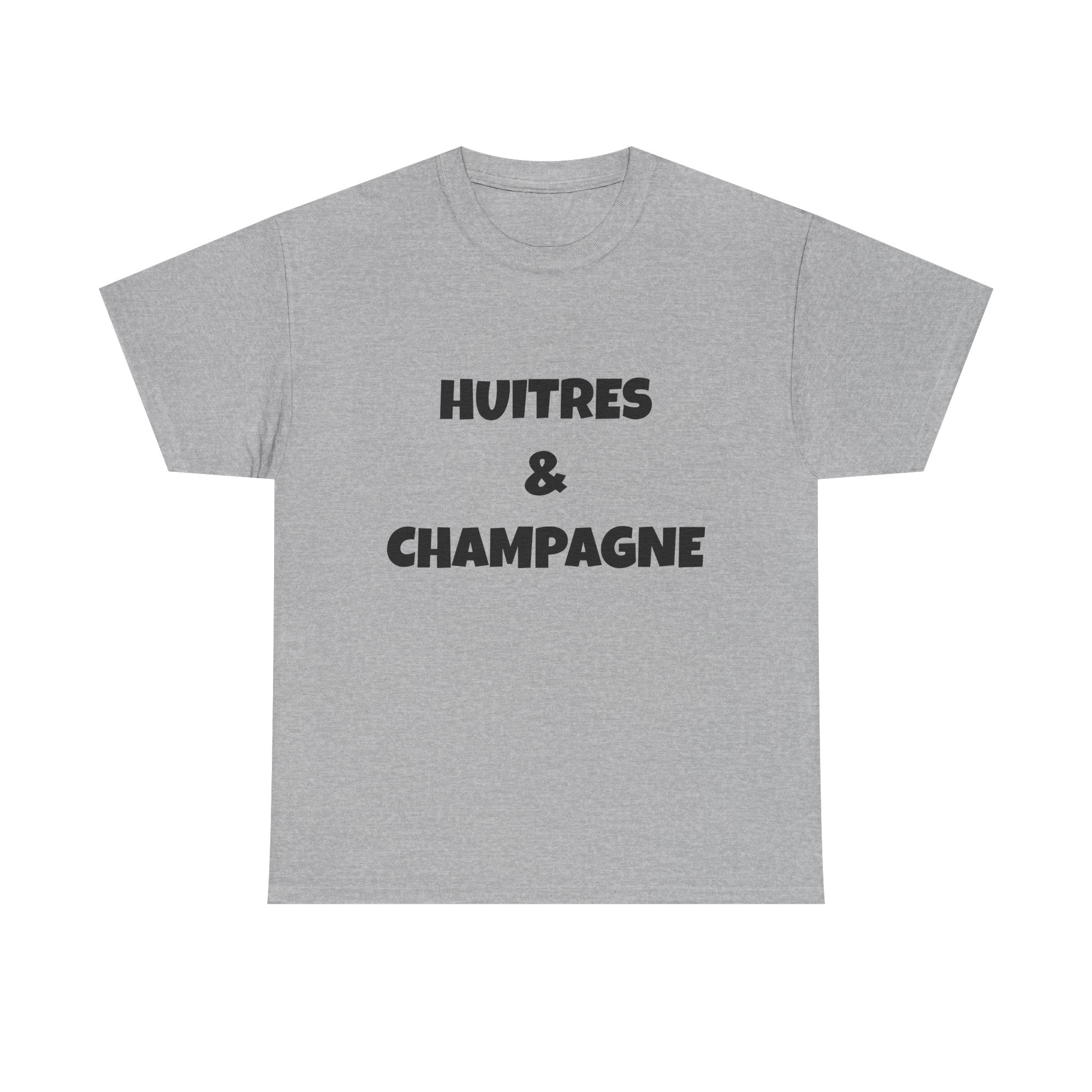 Huitres & Champagne T-shirt / French Champagne T-Shirt