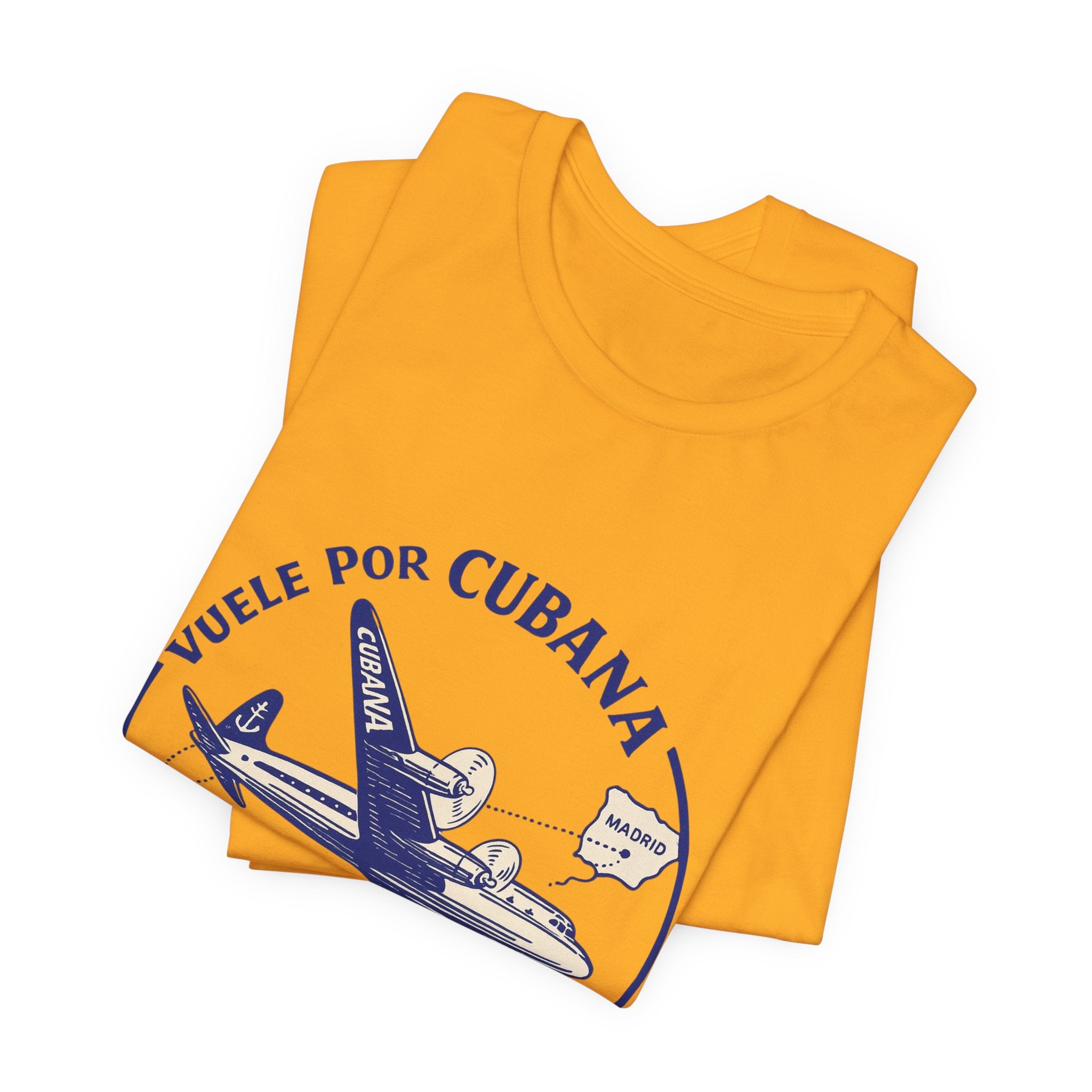 Vintage Cubana Travel, Vintage Jet Plane T-Shirt, Perfect Gift for Travelers, Vacation Outfit, Retro Aviation Style