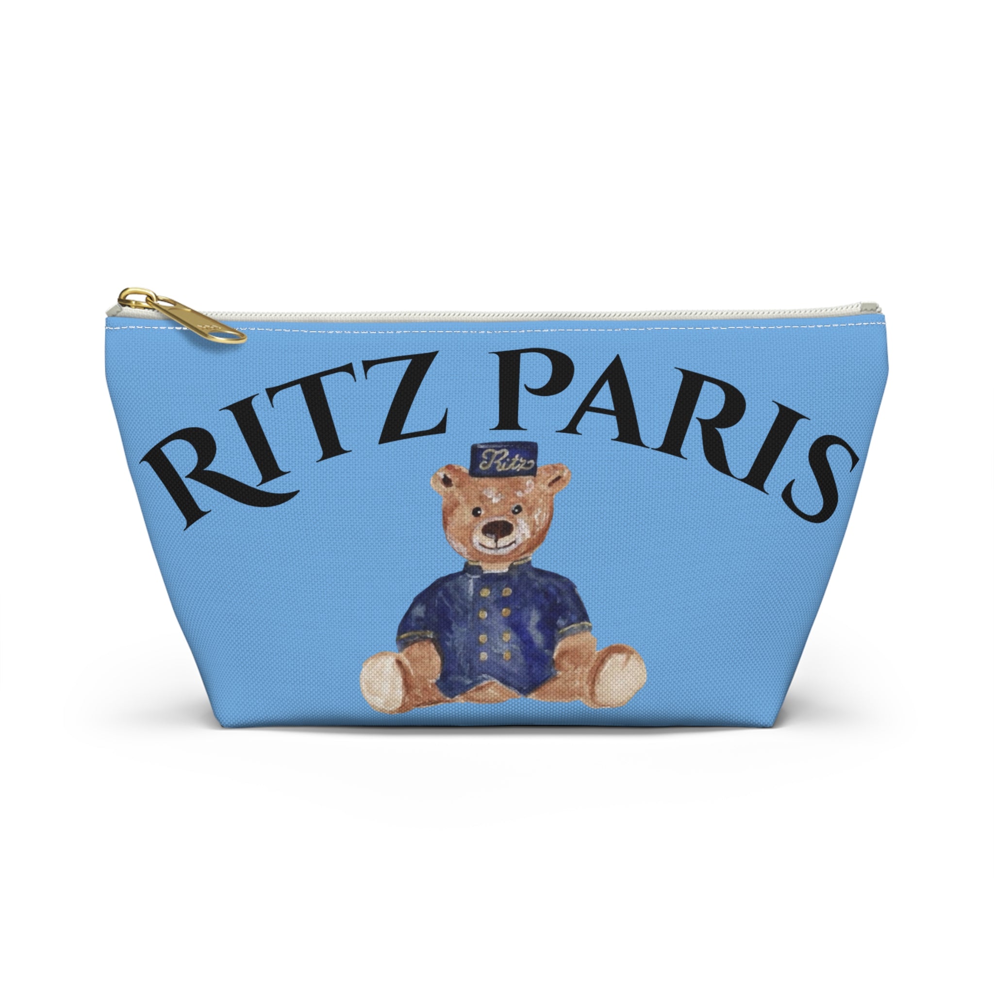 Ritz Paris Teddy Bear Accessory Pouch | Place Vendôme Cosmetic Bag