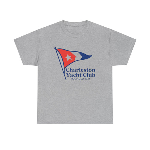 Charleston Yacht Club Flag Tee | Nautical Sailing Logo Shirt