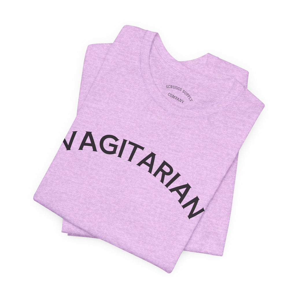 Vagitarian T-Shirt, Sarcastic Slogan Shirt