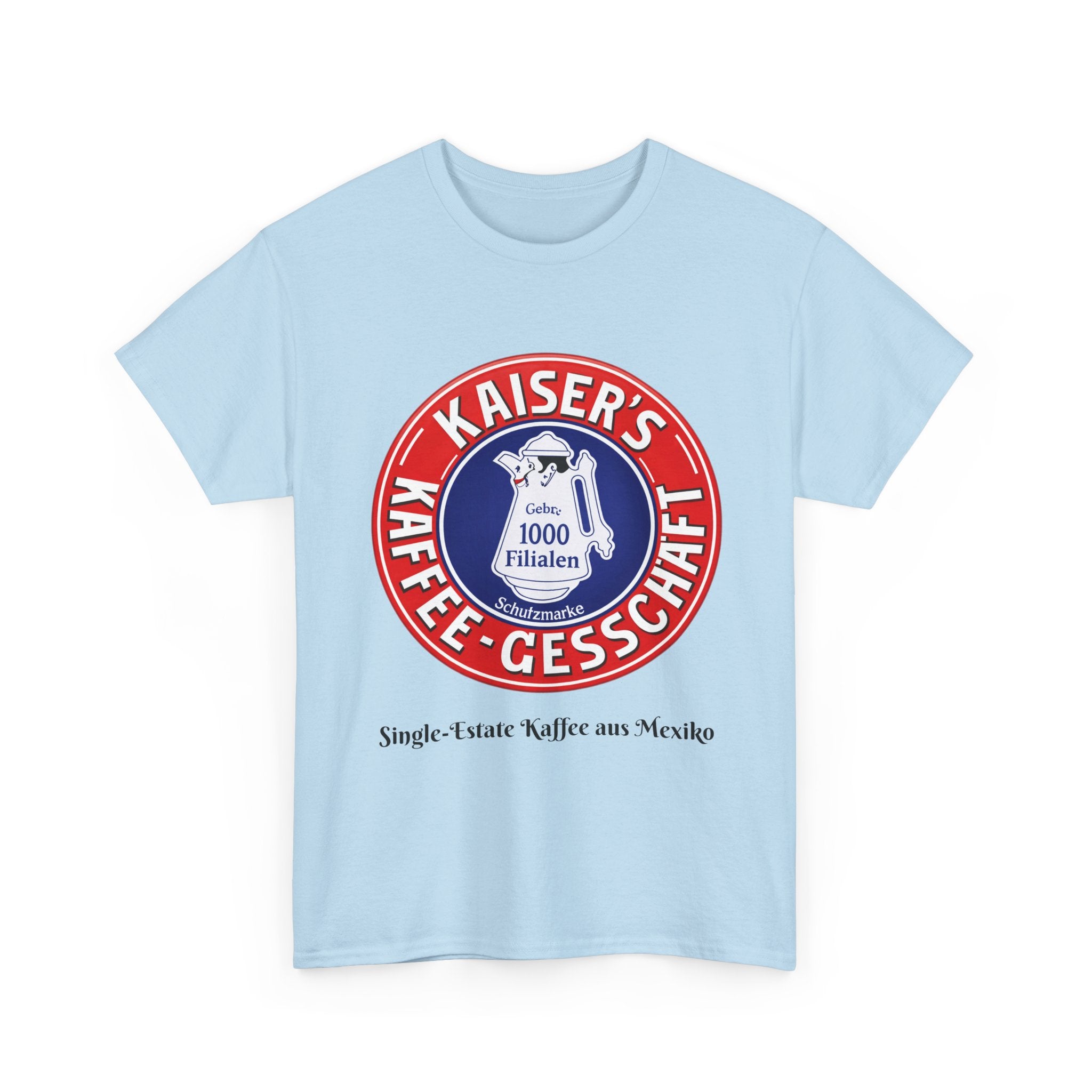 WWII German Kaiser's Kaffee-Geschäft logo T-Shirt | Vintage German Coffee Badge T-Shirt