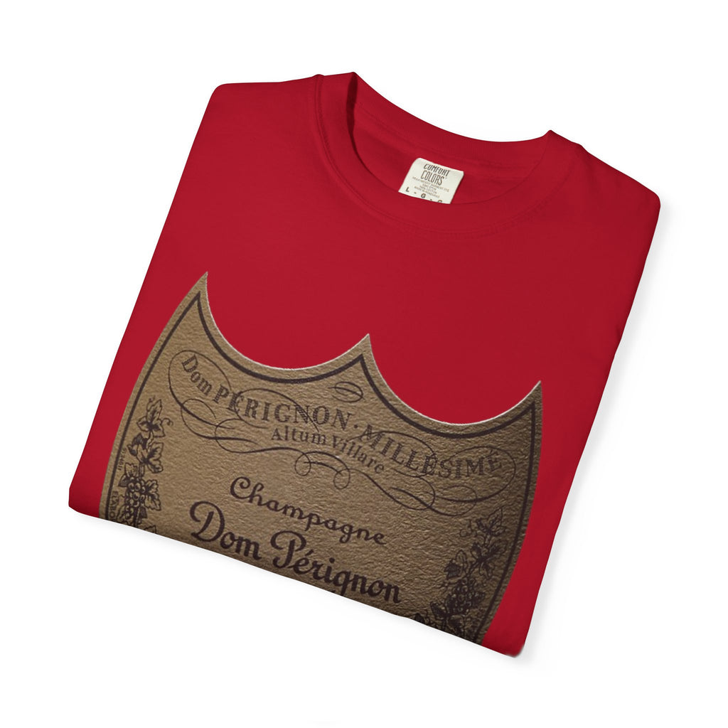 Vintage Champagne T-Shirt, Vintage Dom Pérignon Champagne Label T-Shirt, 2010 Edition
