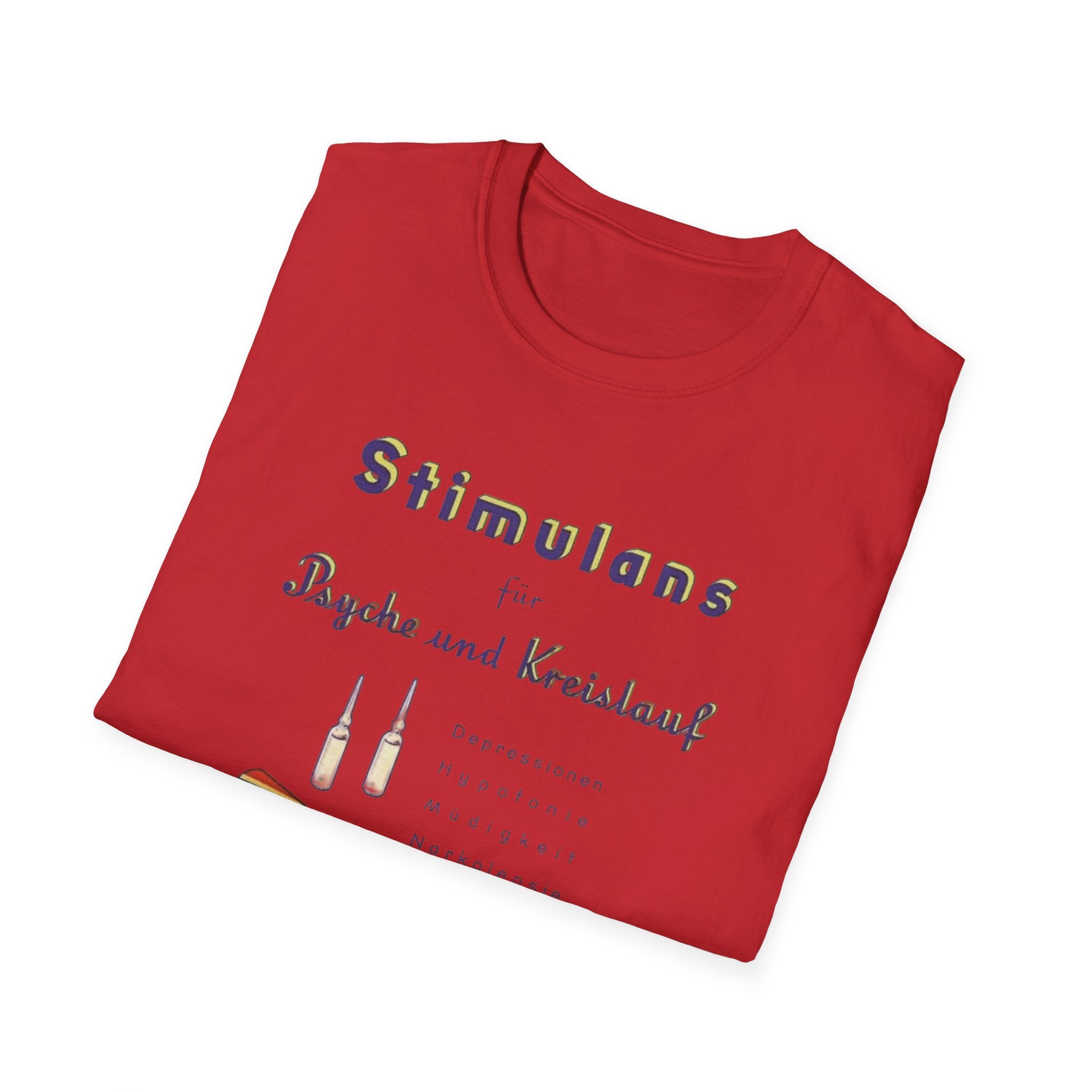 WW2 German Pervitin vintage pharmaceutical advertisement T-Shirt