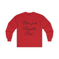 No Regrets in French Long Sleeve T-Shirt