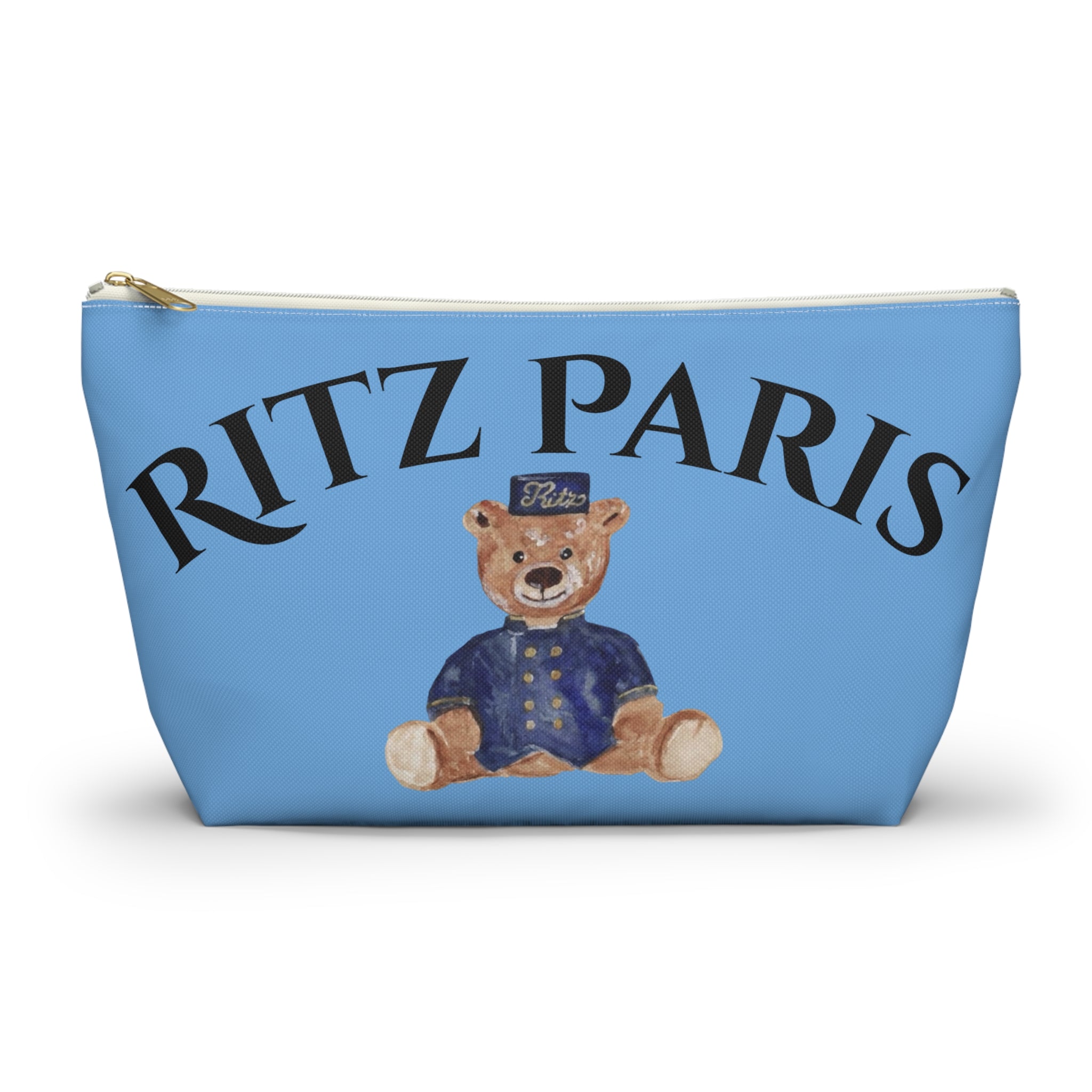 Ritz Paris Teddy Bear Accessory Pouch | Place Vendôme Cosmetic Bag