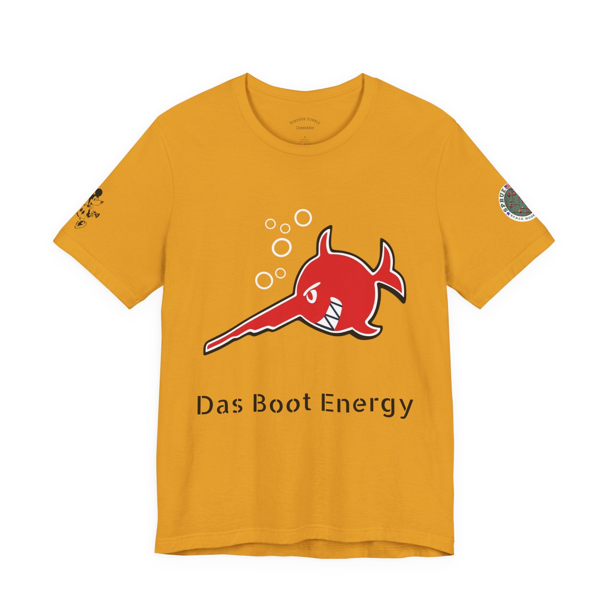 WWII Das Boot Energy T-Shirt | Sprue Crew Logo