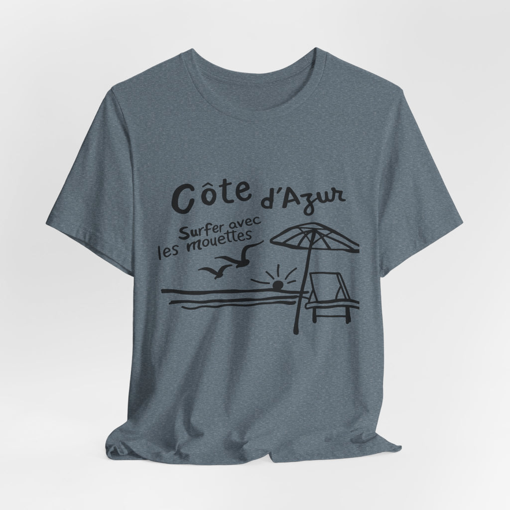 Côte d'Azur Beach French Riviera T-shirt