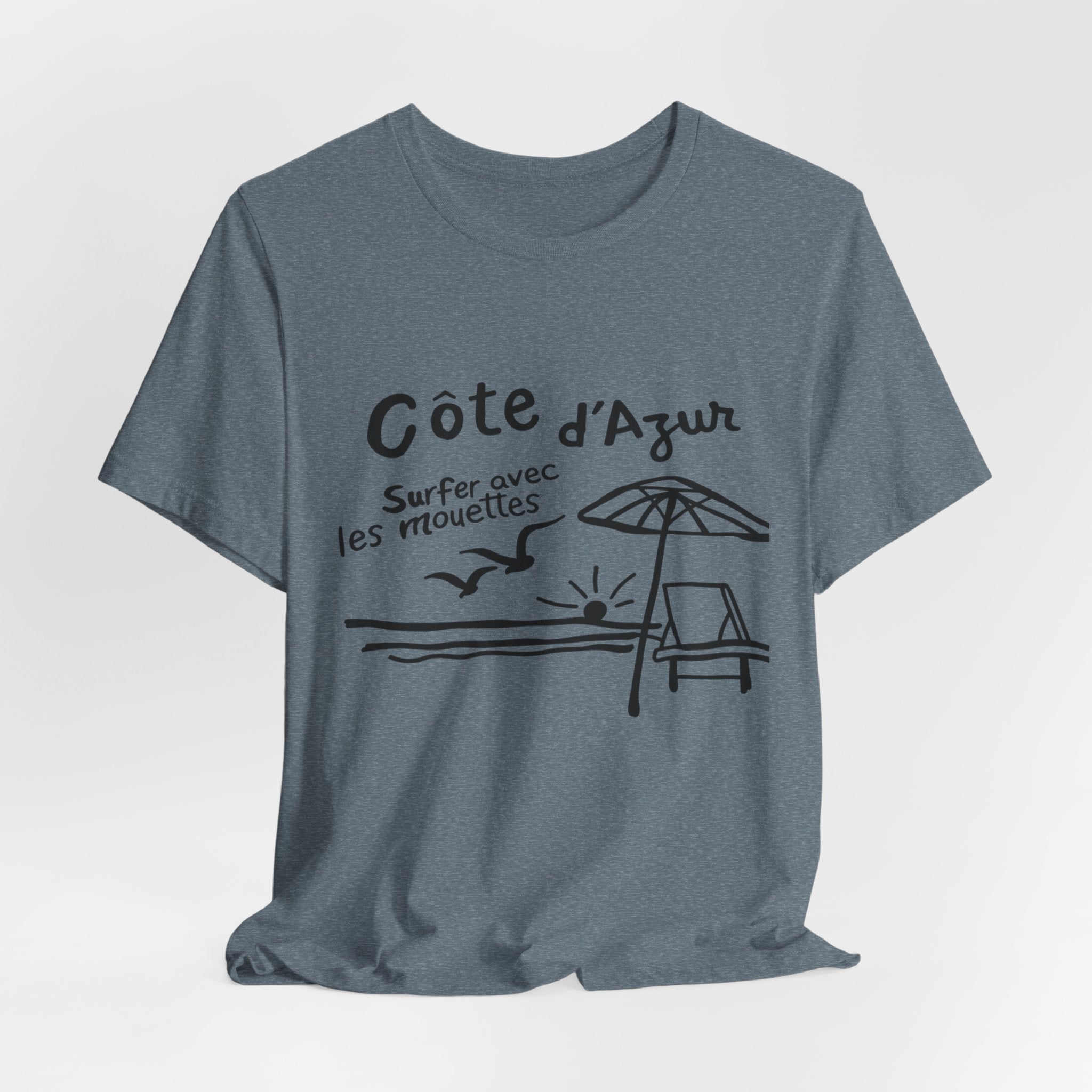 Côte d'Azur Beach French Riviera T-shirt