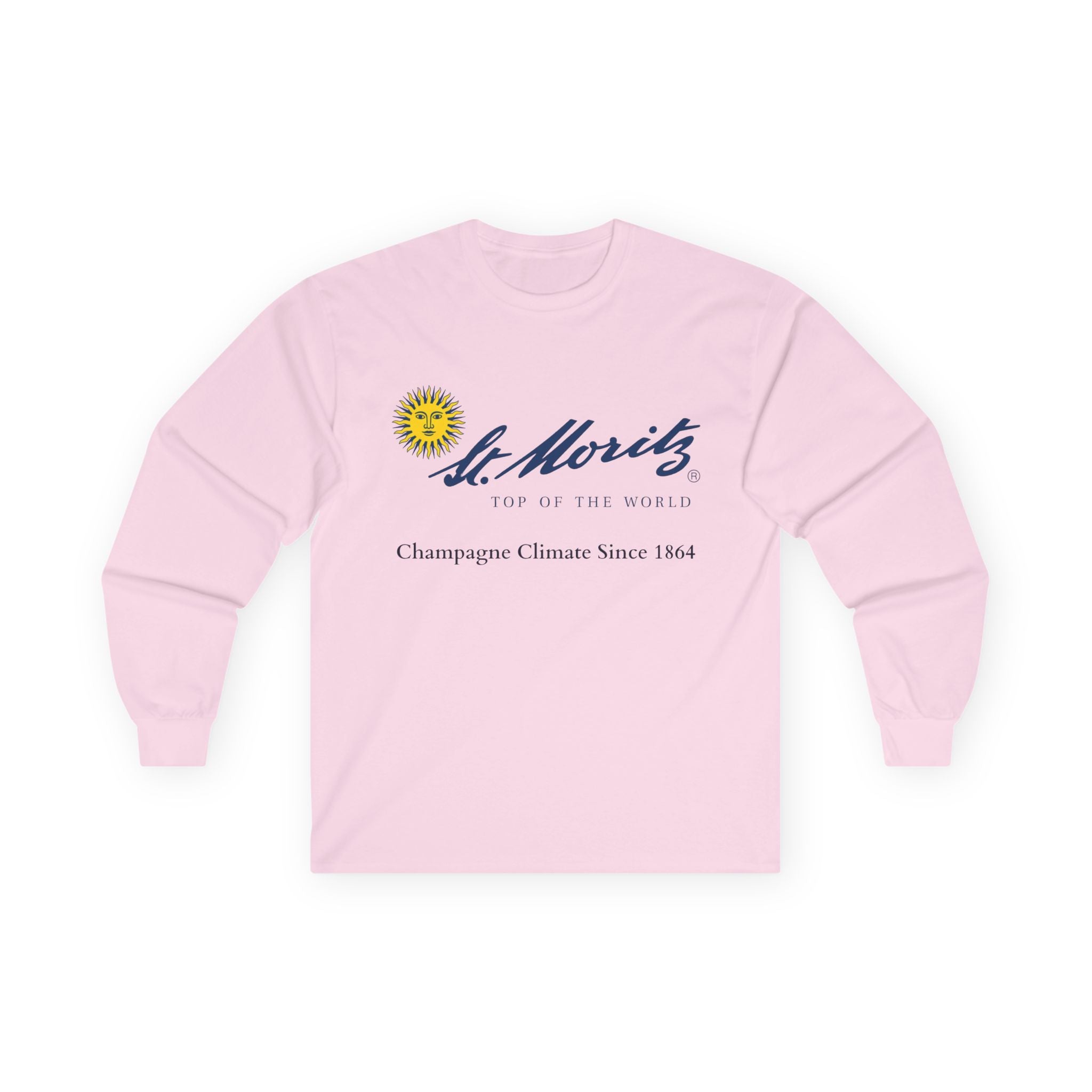 St. Moritz Vintage Logo - Top of the World, Long Sleeve