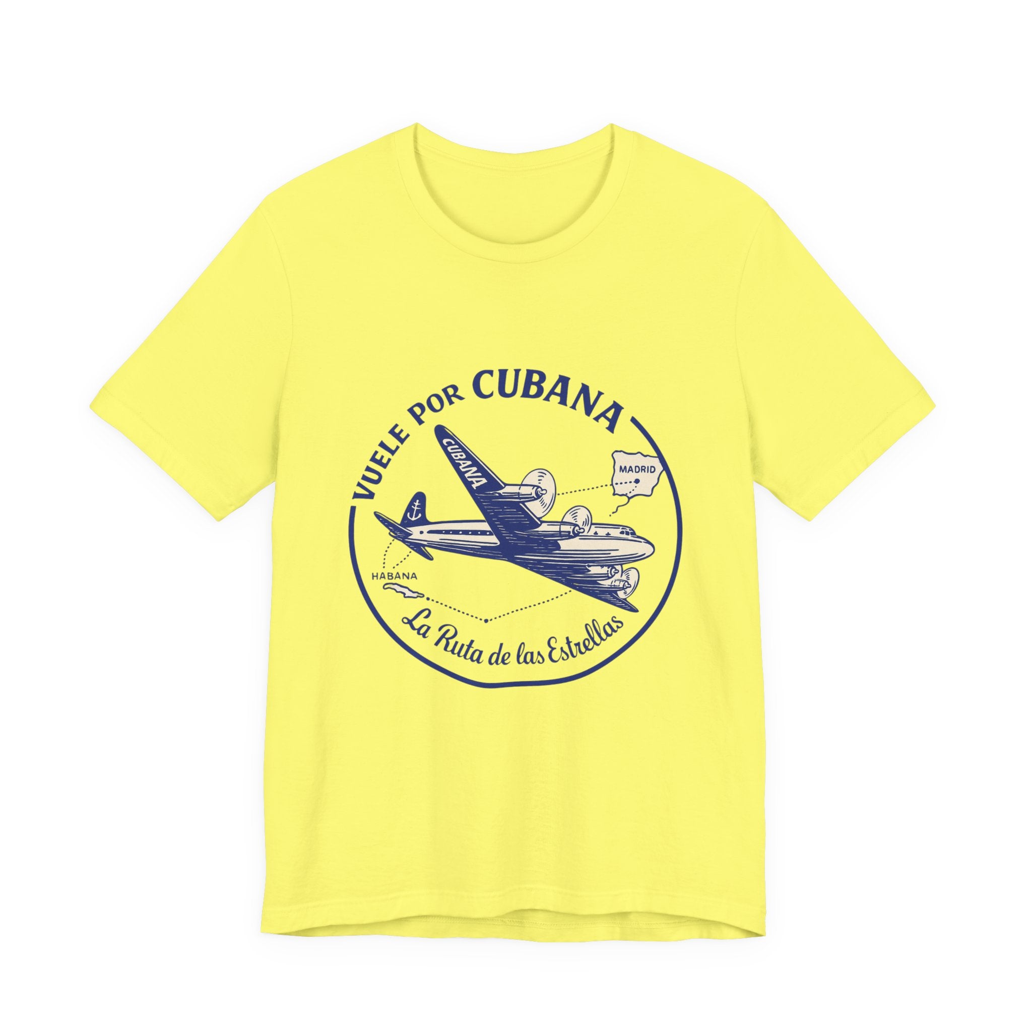 Vintage Cubana Travel, Vintage Jet Plane T-Shirt, Perfect Gift for Travelers, Vacation Outfit, Retro Aviation Style